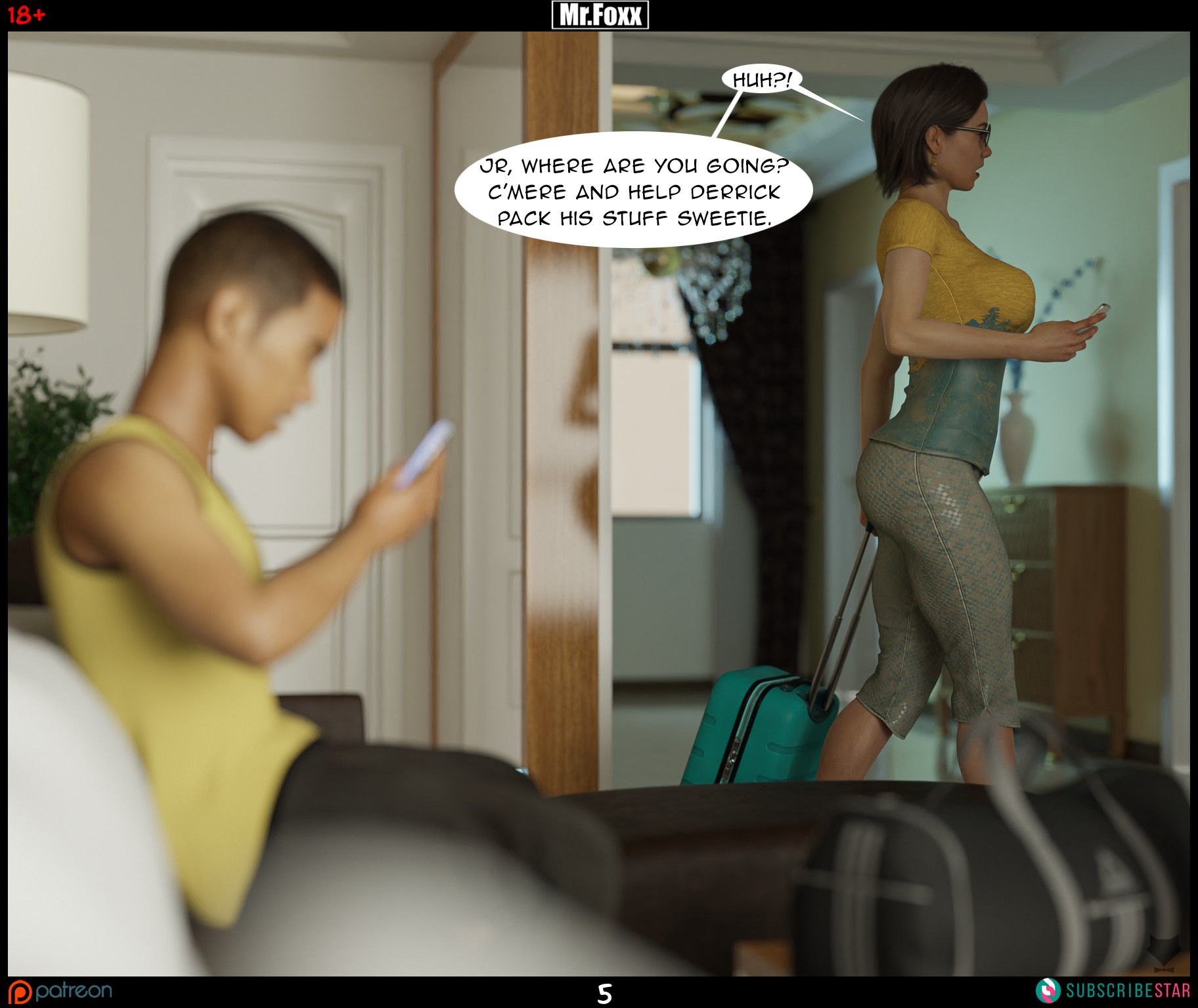 Mom’s Affair [Mr.FOXX] 2 . Mom's Affair - Chapter 2 [Mr.FOXX] – page 6