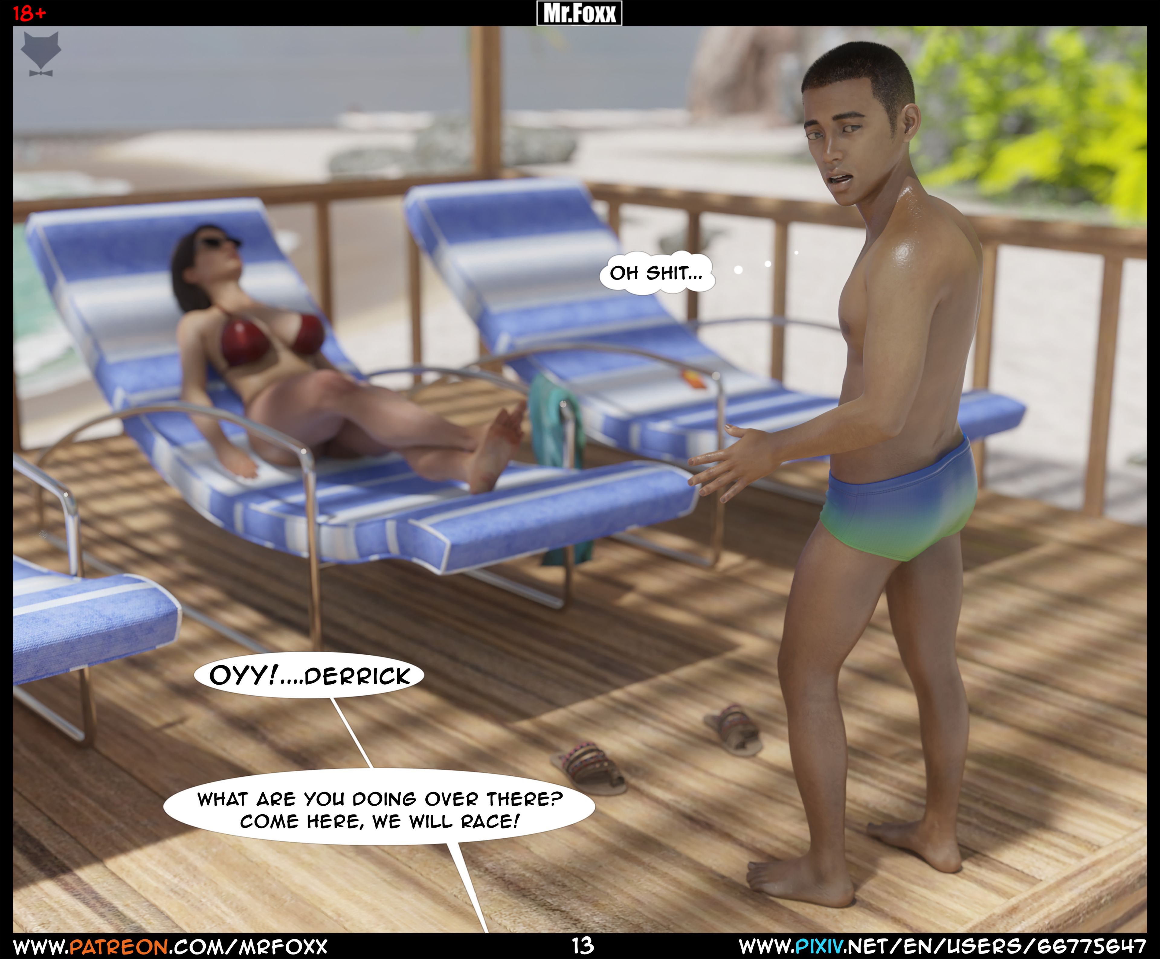 Mom’s Affair [Mr.FOXX] 1 . Mom's Affair - Chapter 1 [Mr.FOXX] – page 13