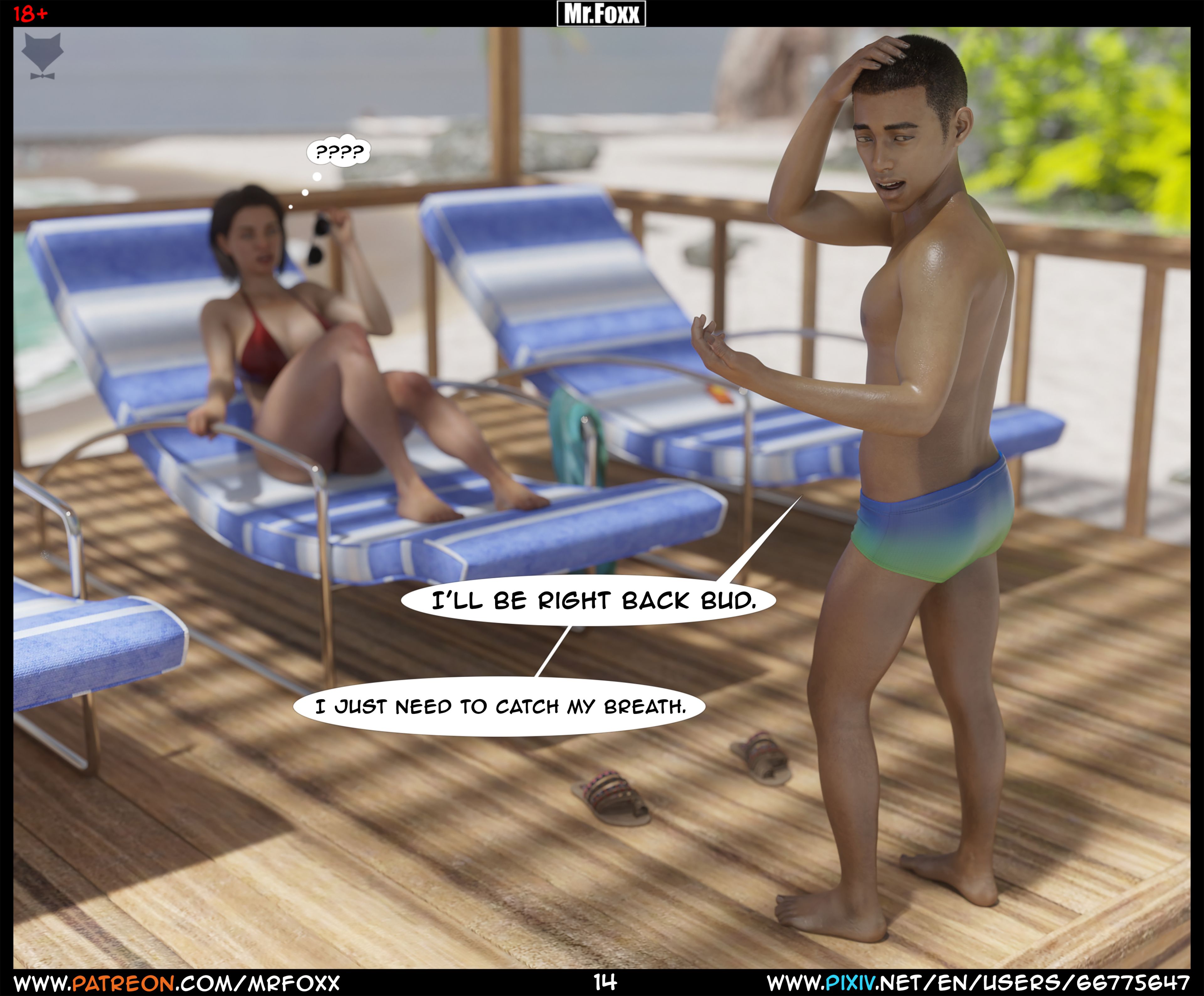Mom’s Affair [Mr.FOXX] 1 . Mom's Affair - Chapter 1 [Mr.FOXX] – page 14