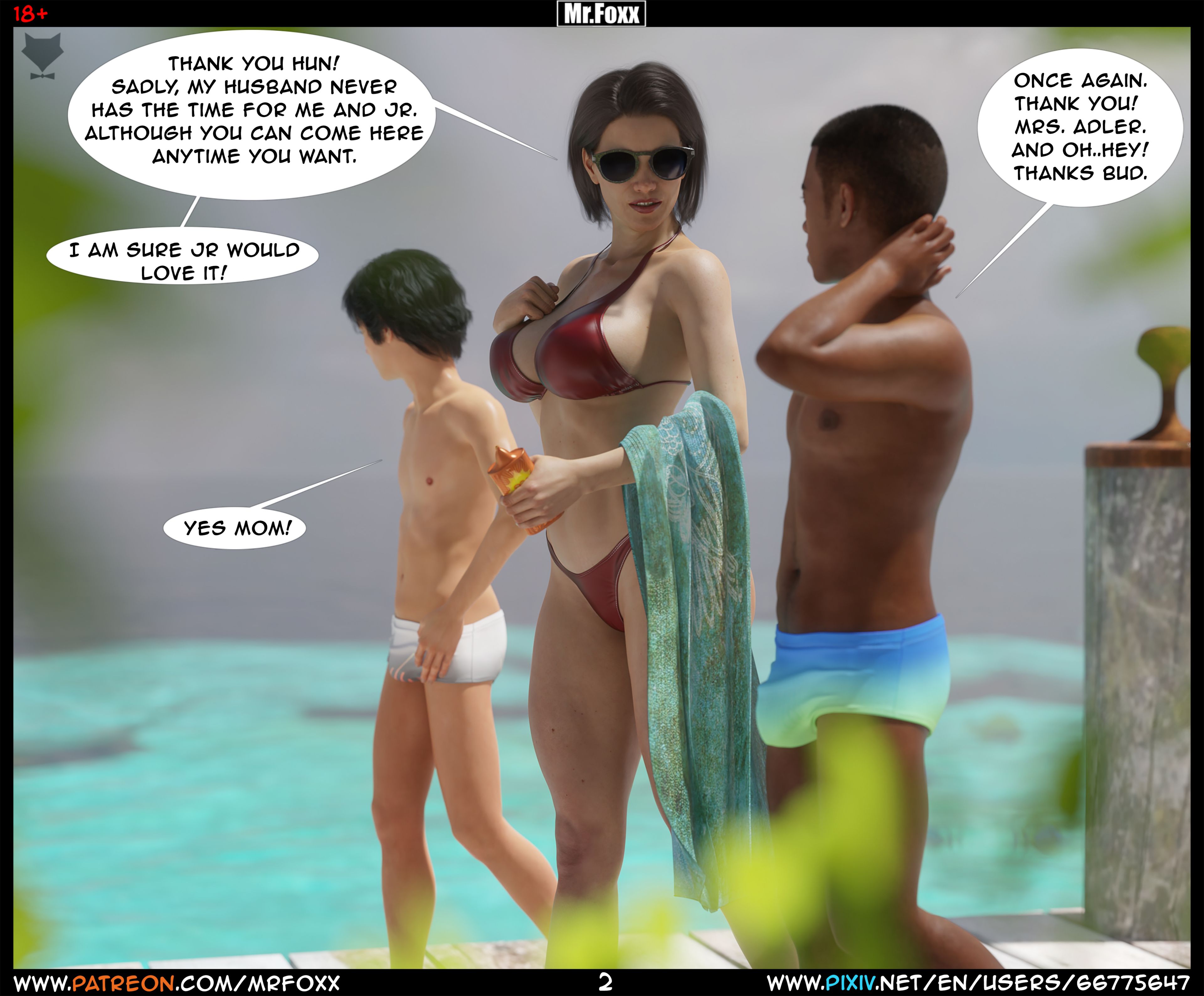 Mom’s Affair [Mr.FOXX] 1 . Mom's Affair - Chapter 1 [Mr.FOXX] – page 2