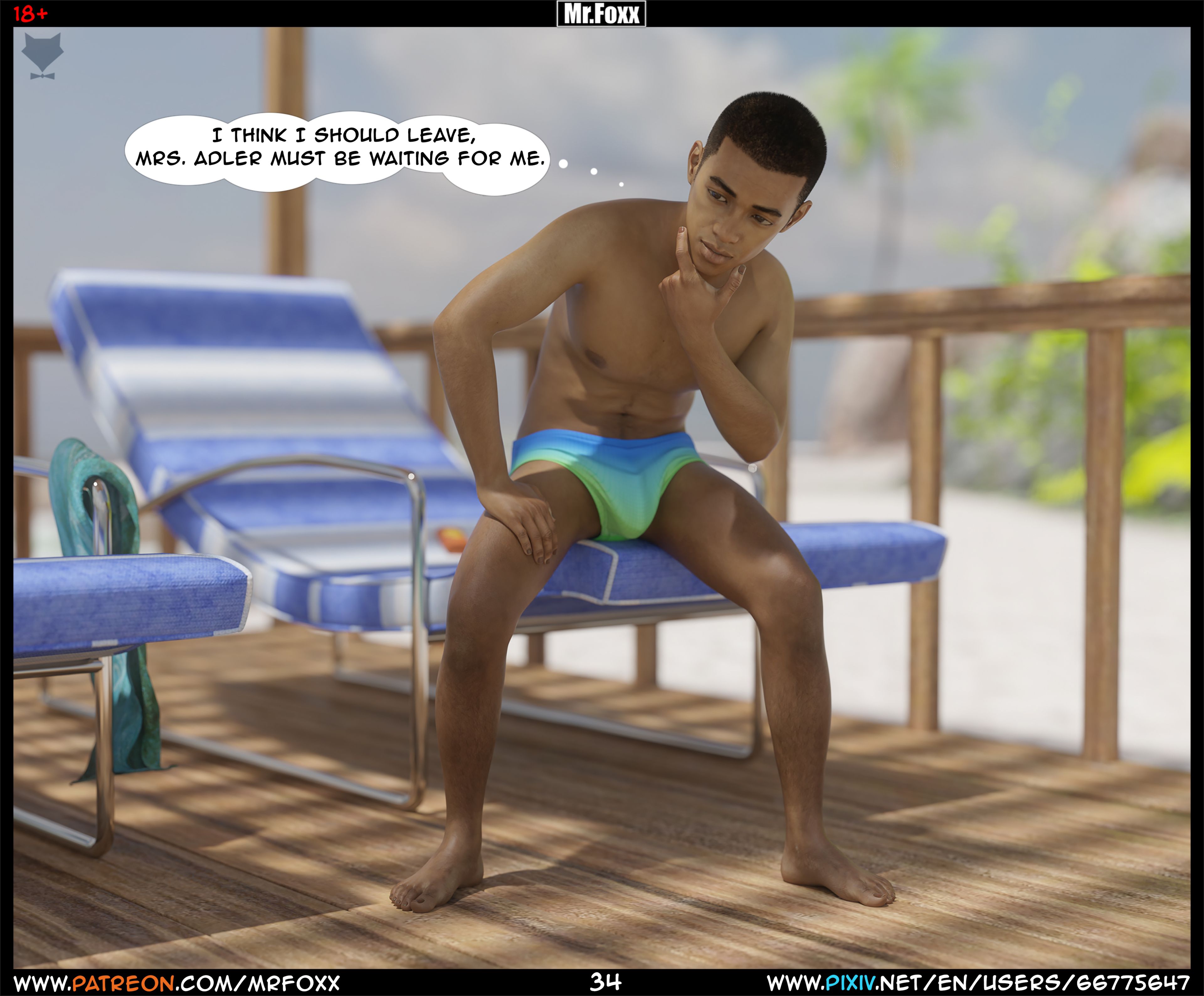Mom’s Affair [Mr.FOXX] 1 . Mom's Affair - Chapter 1 [Mr.FOXX] – page 34