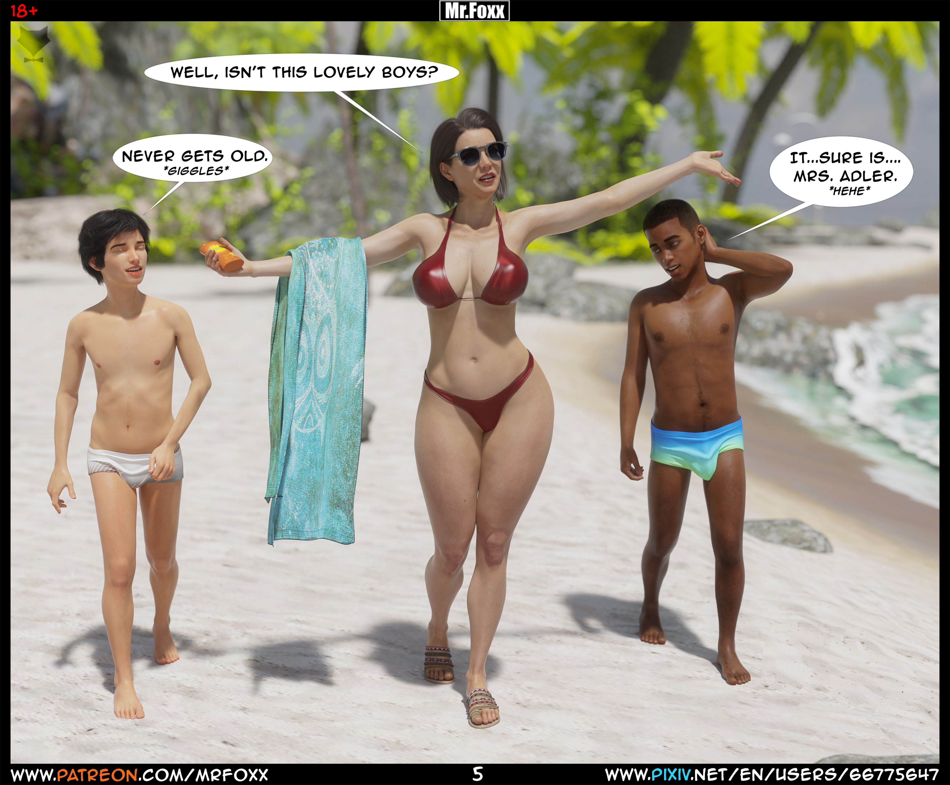 Mom’s Affair [Mr.FOXX] 1 . Mom's Affair - Chapter 1 [Mr.FOXX] – page 5