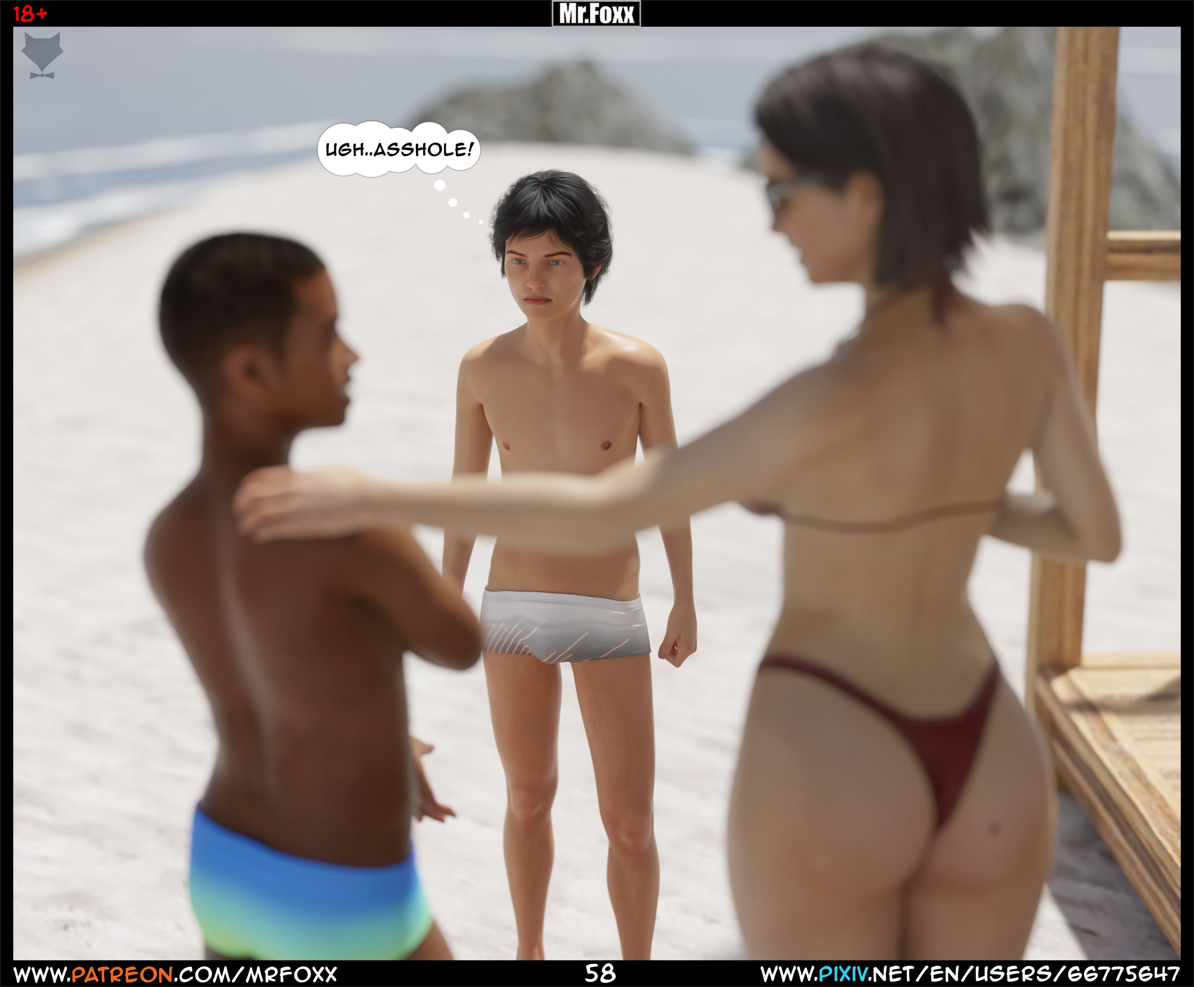 Mom’s Affair [Mr.FOXX] 1 . Mom's Affair - Chapter 1 [Mr.FOXX] – page 58