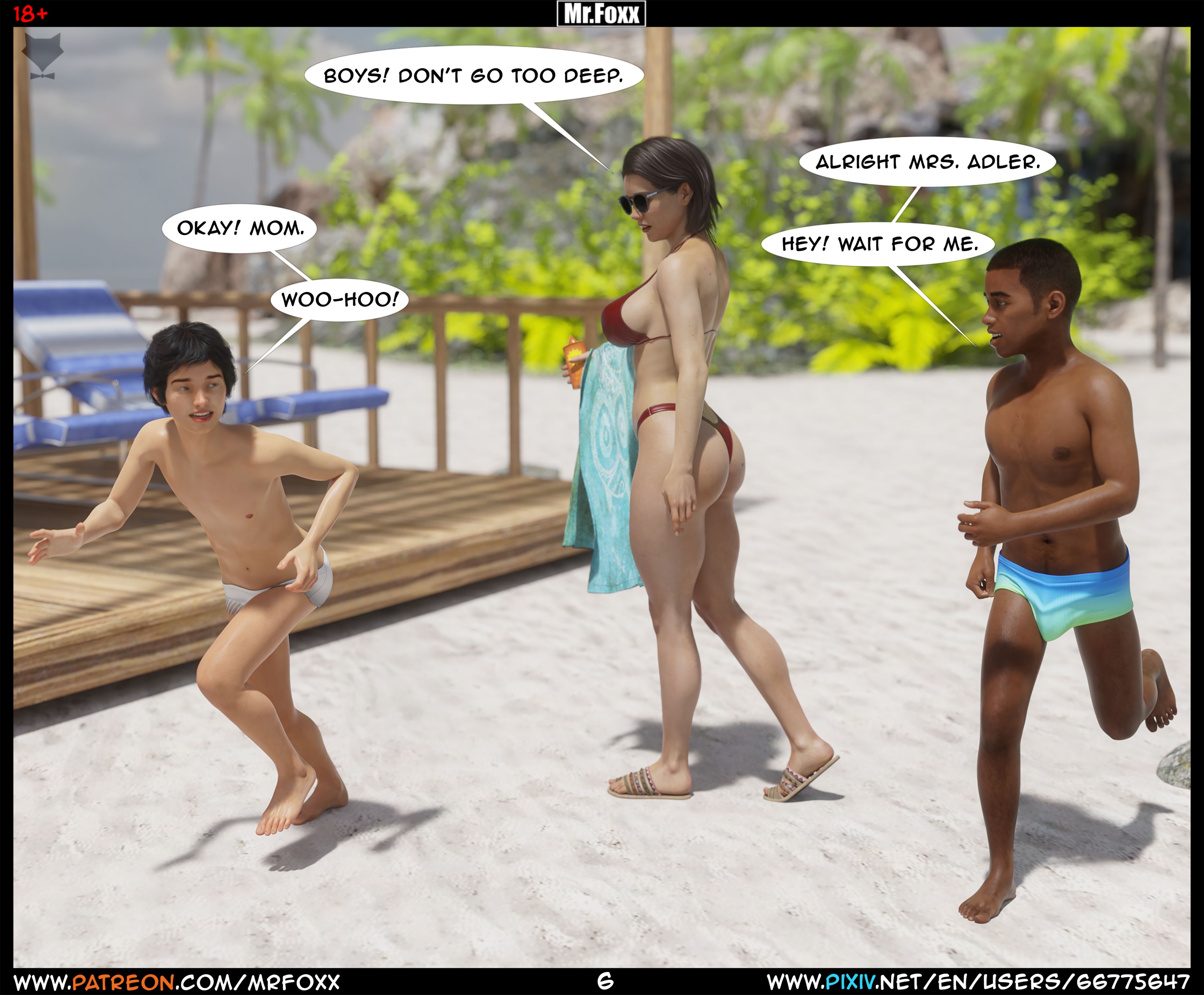 Mom’s Affair [Mr.FOXX] 1 . Mom's Affair - Chapter 1 [Mr.FOXX] – page 6