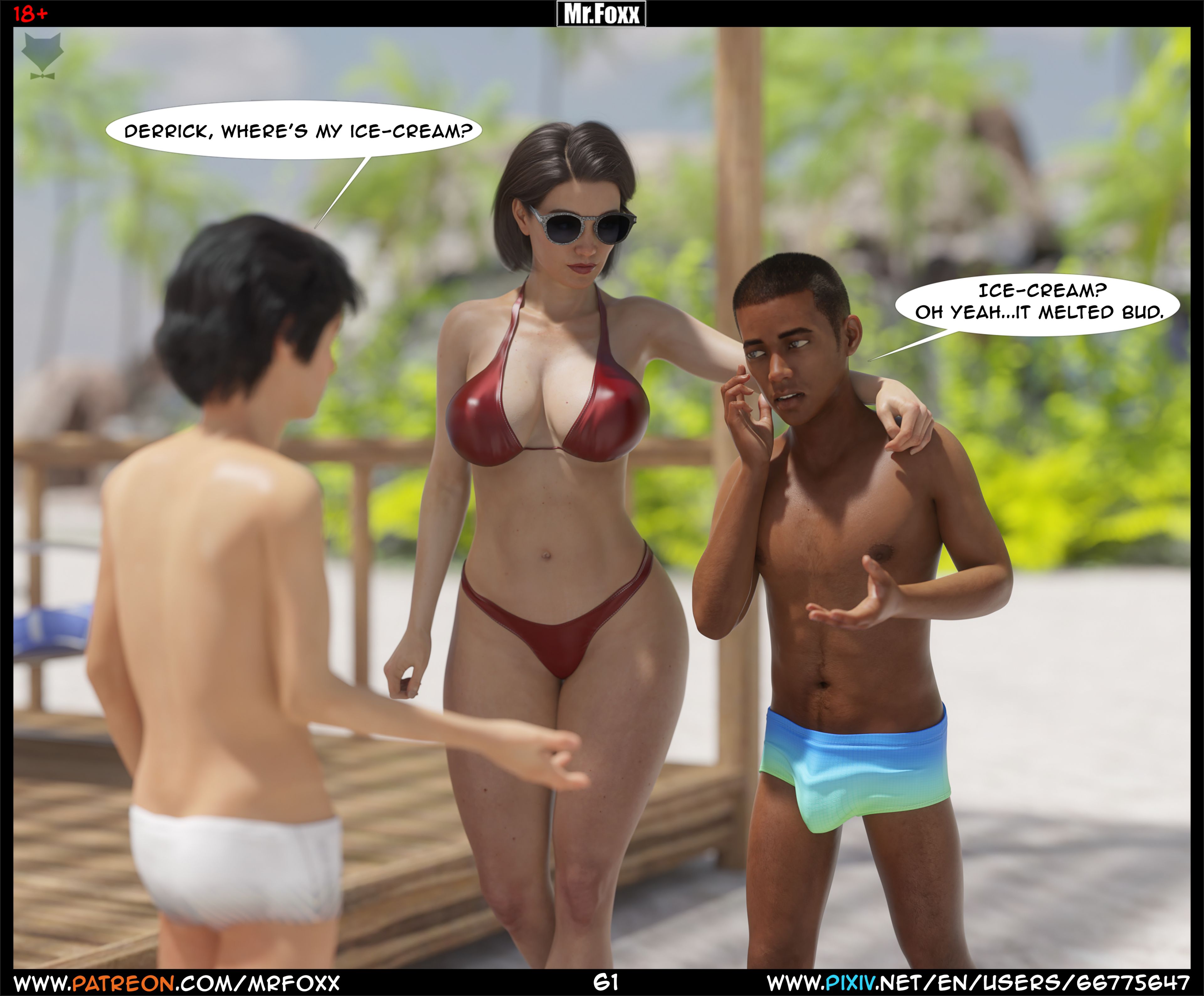 Mom’s Affair [Mr.FOXX] 1 . Mom's Affair - Chapter 1 [Mr.FOXX] – page 61