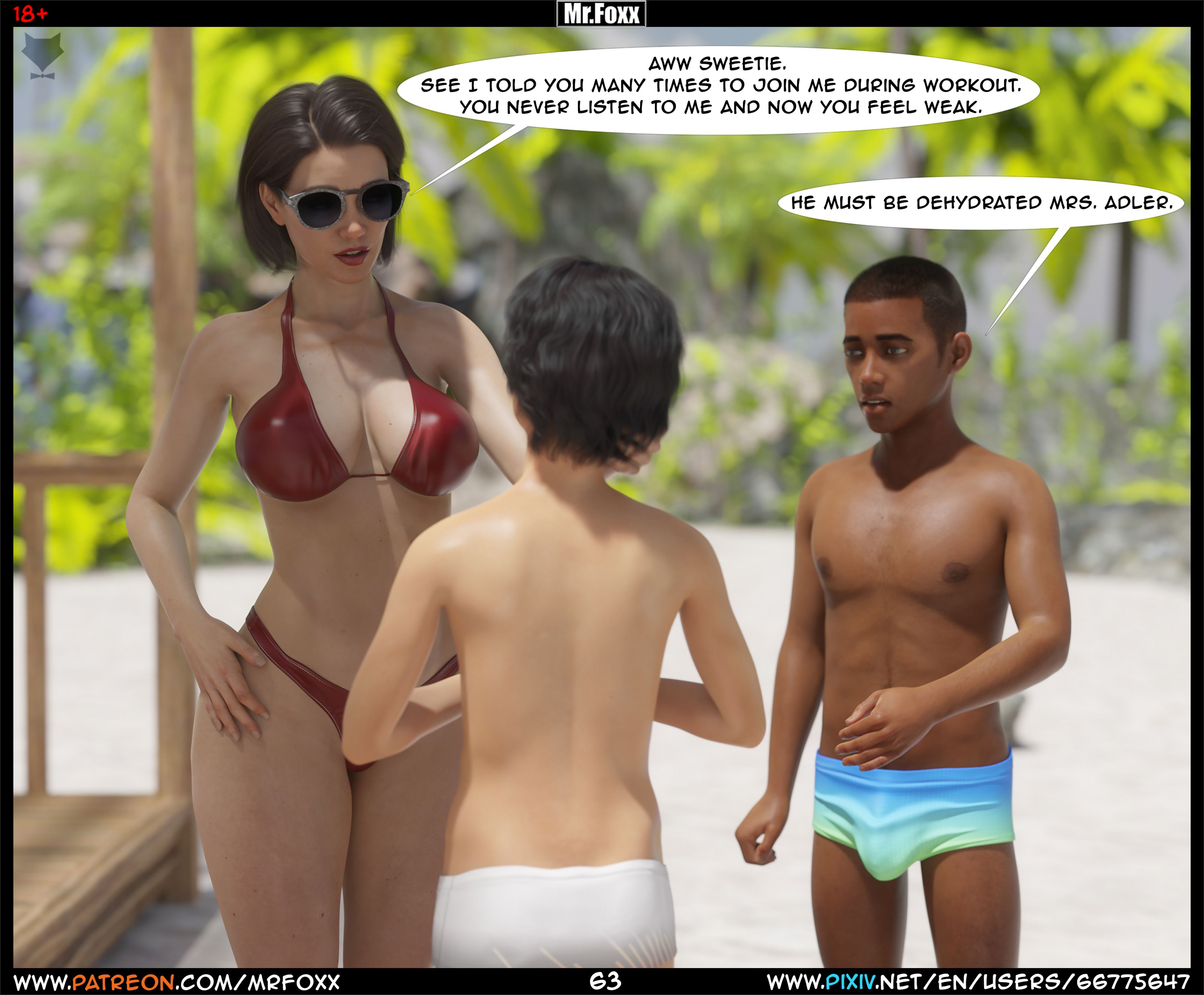 Mom’s Affair [Mr.FOXX] 1 . Mom's Affair - Chapter 1 [Mr.FOXX] – page 63