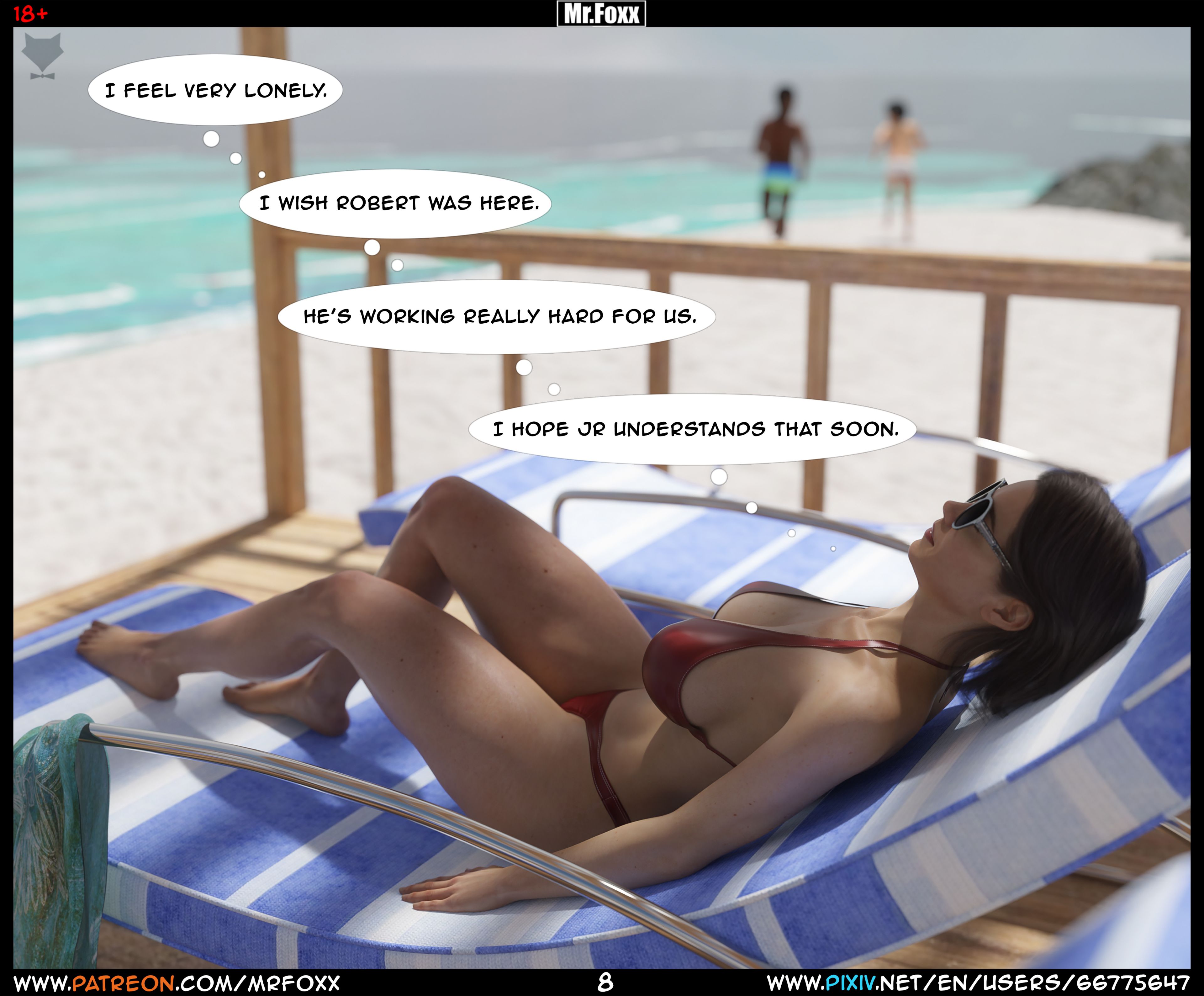 Mom’s Affair [Mr.FOXX] 1 . Mom's Affair - Chapter 1 [Mr.FOXX] – page 8
