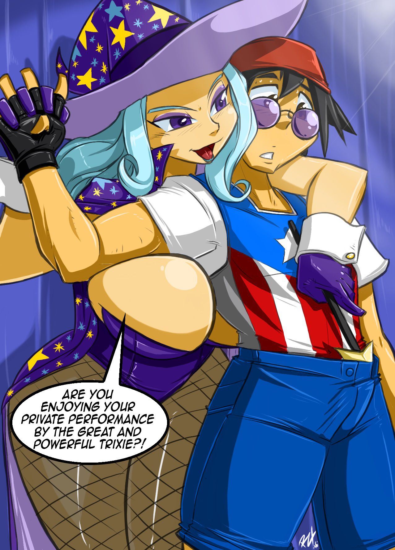 Trixie vs Pinkie Pie (My Little Pony – Friendship Is Magic) [Shonuff44] 0 . Extras – page 2