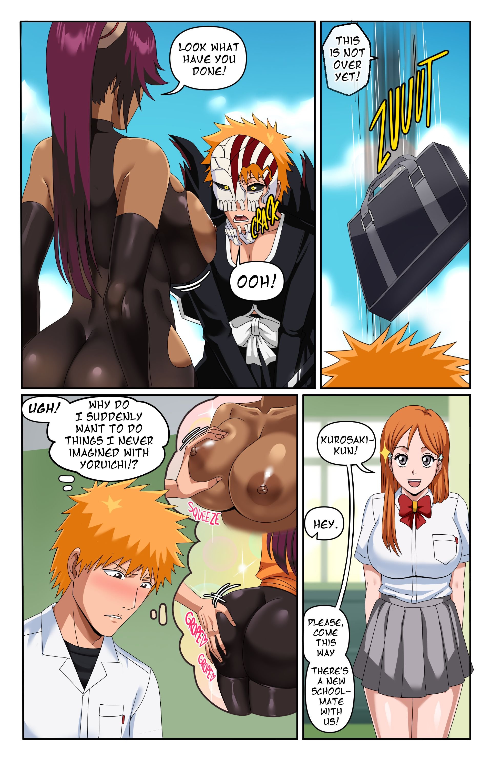 Yoruichi (Bleach) [Pink Pawg] 1 . Yoruichi - Chapter 1 (Bleach) [Pink Pawg] – page 4