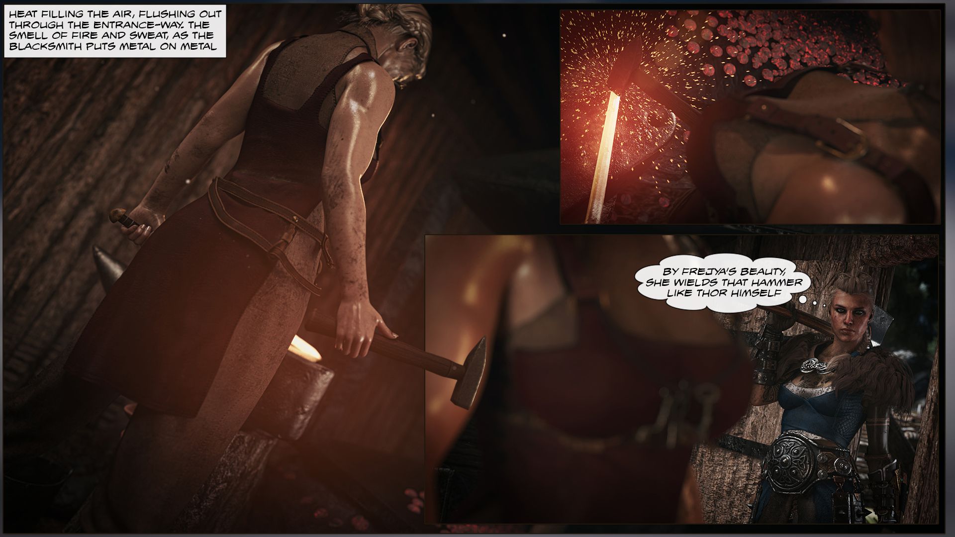 Assassin’s Seed: Forge Of Lust (Assassin’s Creed) [Forged3DX] 1 . Assassin's Seed - Forge Of Lust - Chapter 1 (Assassin's Creed) [Forged3DX] – page 3