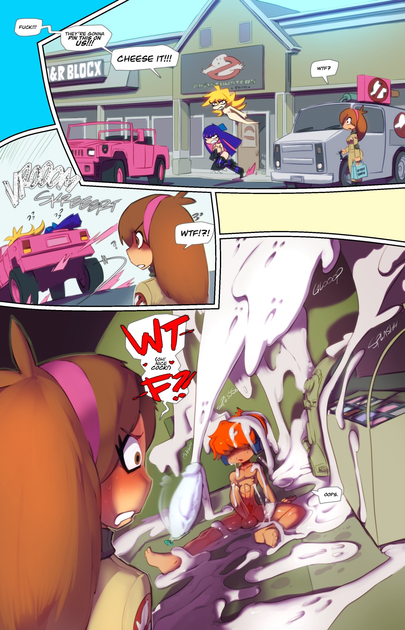 Haunted Pussy! (Various) [Fred Perry] 2 . Panty Raid - Chapter 2 [Fred Perry] – page 11