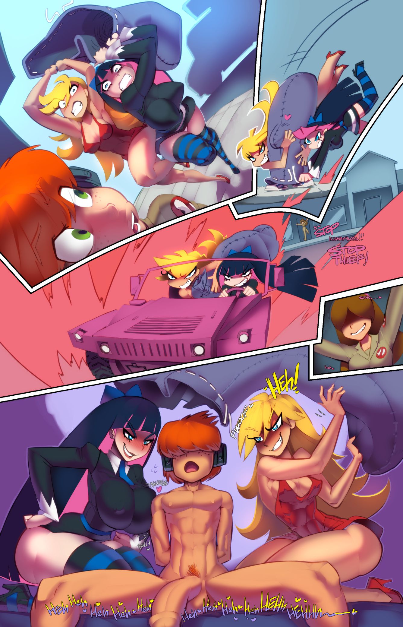 Haunted Pussy! (Various) [Fred Perry] 4 . Man-Panty Raid - Chapter 4 [Fred Perry] – page 3