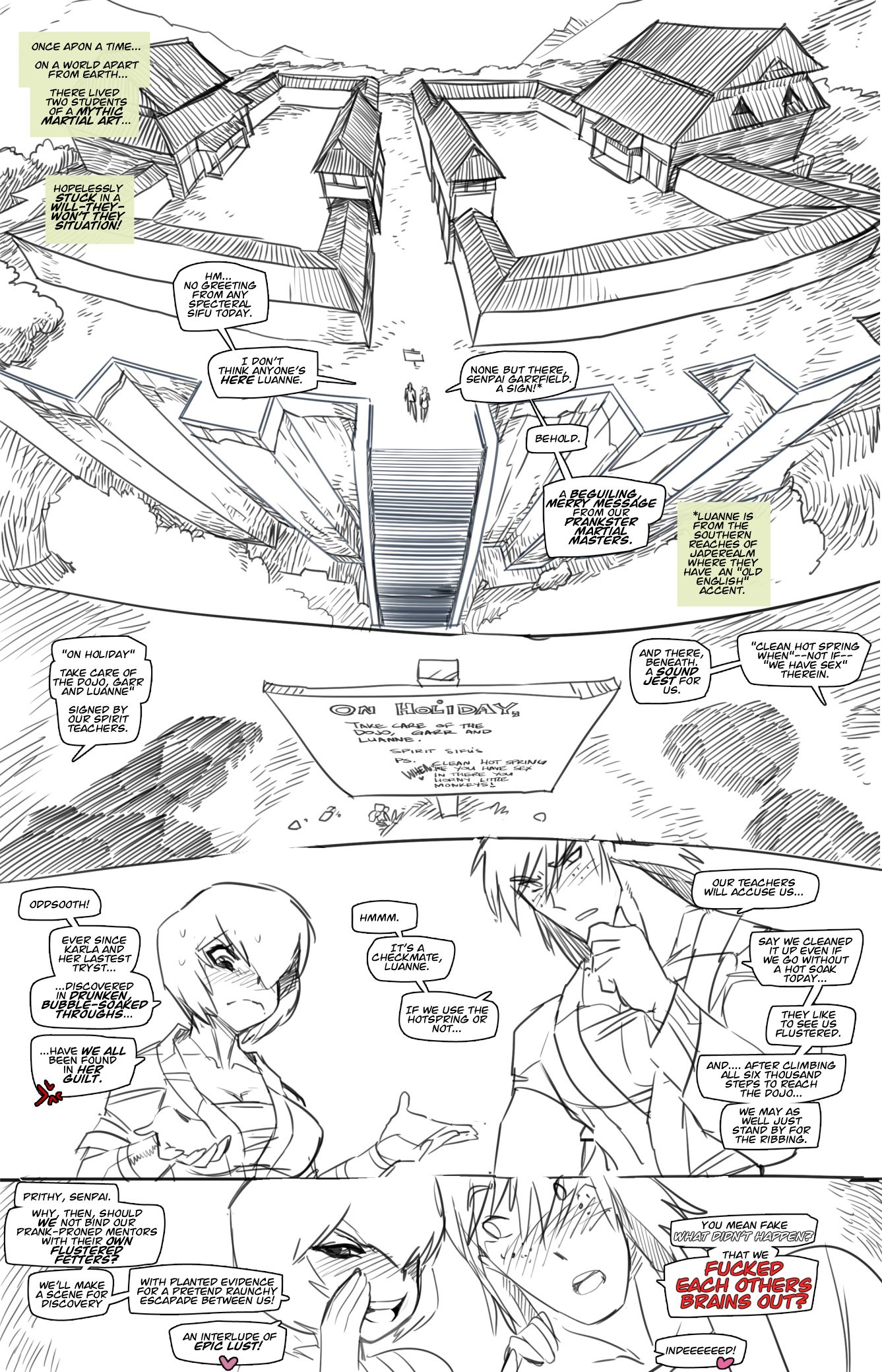What Didn’t Happen “Fake Sex” Goof-Off (Gold Digger) [Fred Perry] 1 . What Didn't Happen "Fake Sex" Goof-Off - Chapter 1 (Gold Digger) [Fred Perry] – page 1