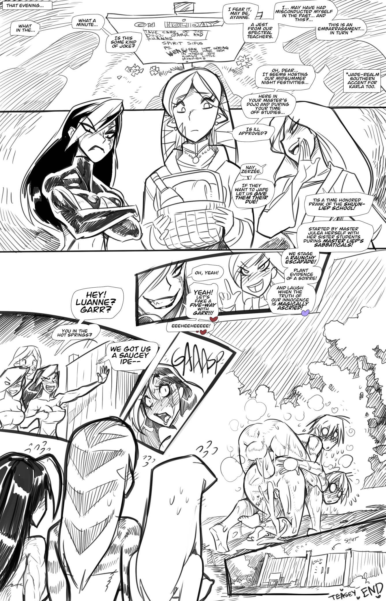 What Didn’t Happen “Fake Sex” Goof-Off (Gold Digger) [Fred Perry] 1 . What Didn't Happen "Fake Sex" Goof-Off - Chapter 1 (Gold Digger) [Fred Perry] – page 10