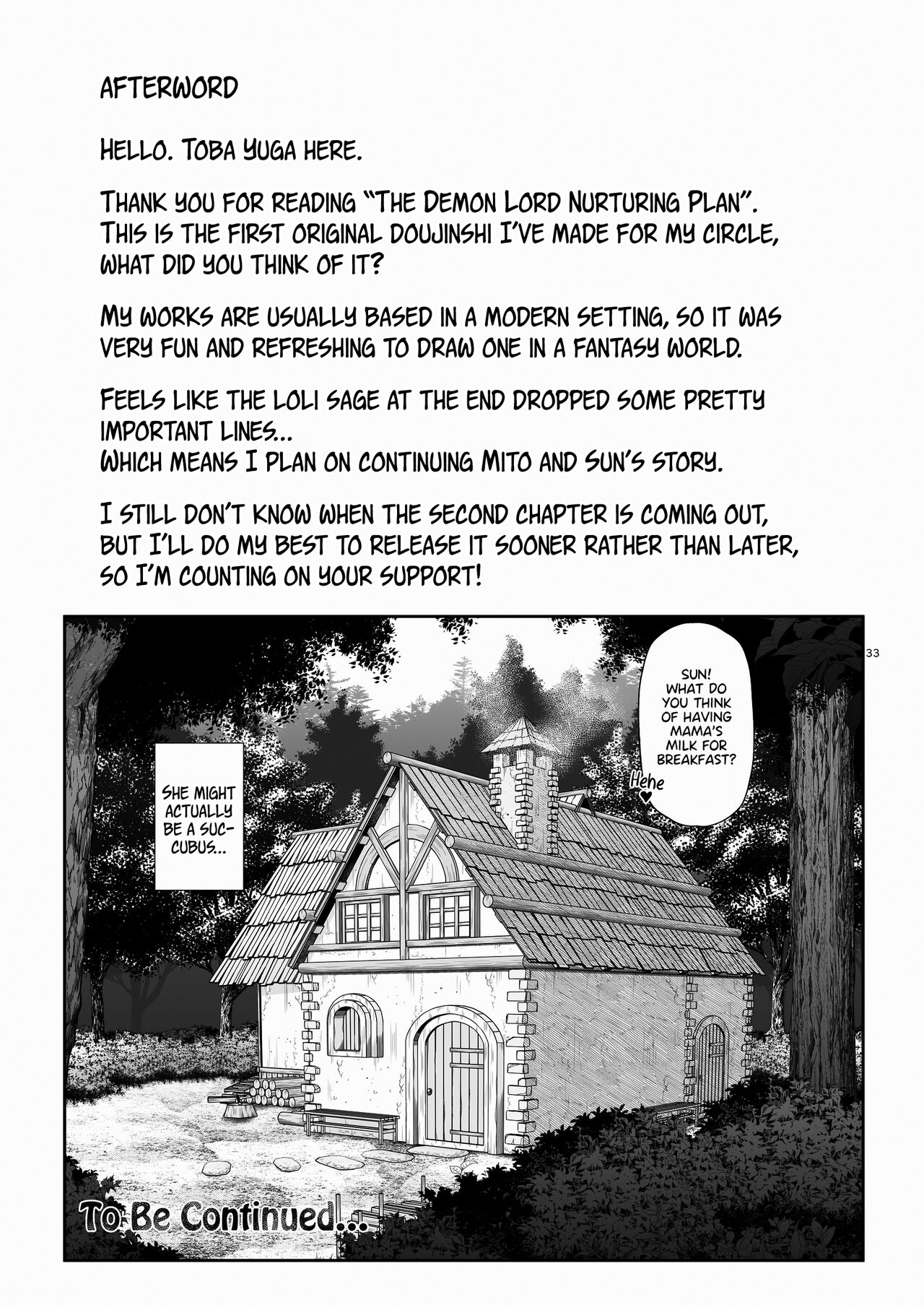 The Demon Lord Nurturing Plan [Toba Yuga] 1 . The Demon Lord Nurturing Plan - Chapter 1 [Toba Yuga] – page 32
