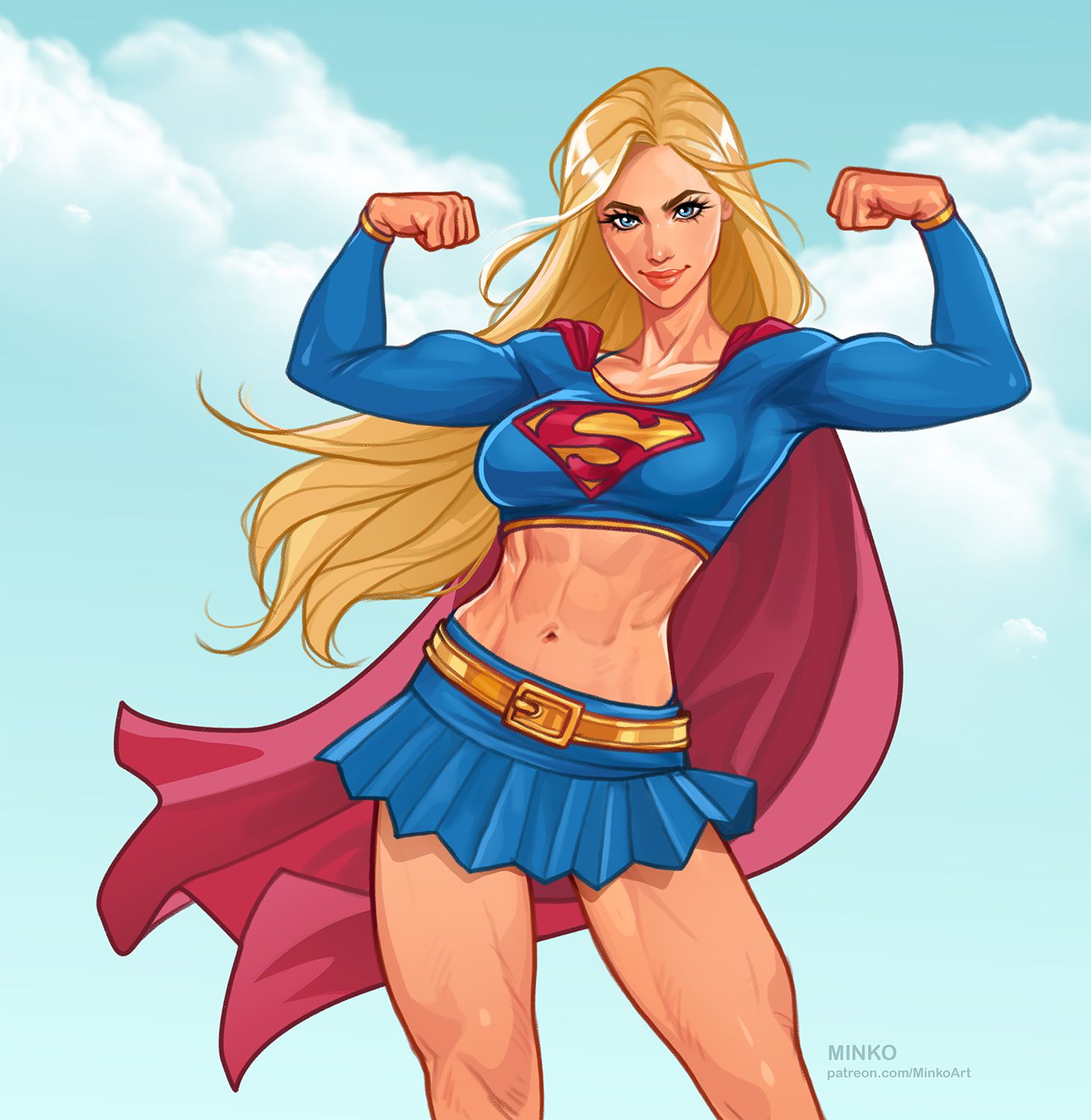Super Girl (Supergirl) [Olena Minko] 1 . Super Girl - Chapter 1 (Supergirl) [Olena Minko] – page 1