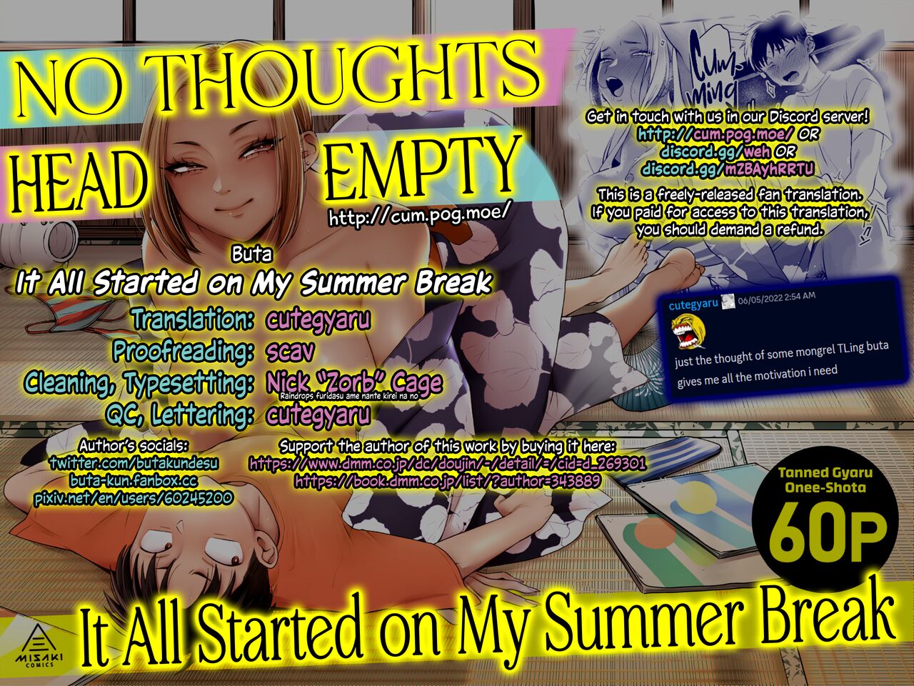 It All Started on My Summer Break [BUTA] 1 . It All Started on My Summer Break - Chapter 1 [BUTA] – page 70