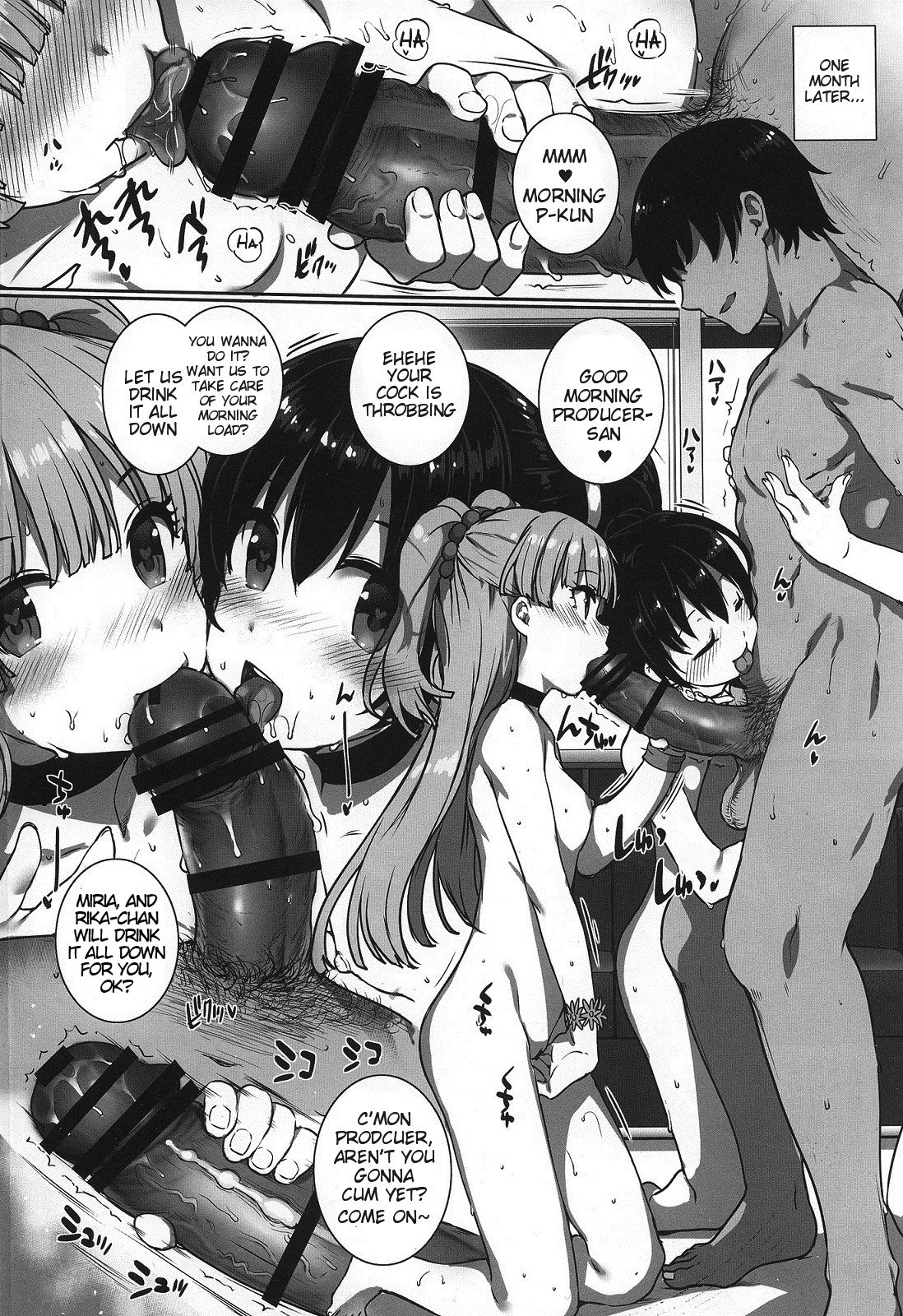 SEX❤HAREM (The Idolmaster) [Katsurai Yoshiaki] 1 . SEX HAREM - Chapter 1 (The Idolmaster) [Katsurai Yoshiaki] – page 3