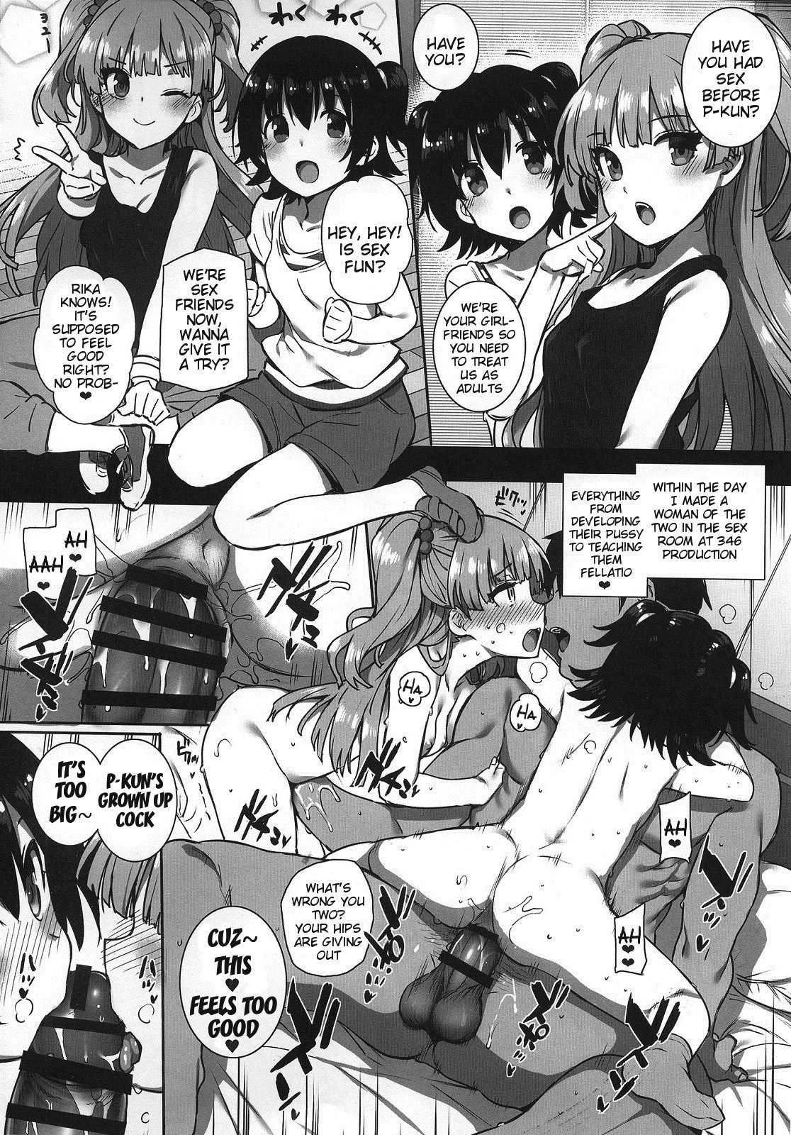 SEX❤HAREM (The Idolmaster) [Katsurai Yoshiaki] 1 . SEX HAREM - Chapter 1 (The Idolmaster) [Katsurai Yoshiaki] – page 5