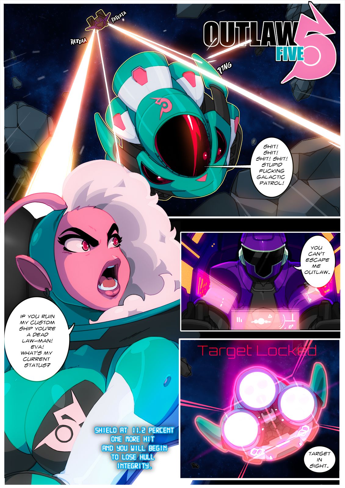 Outlaws Five [Tovio Rogers] 1 . Outlaws Five - Chapter 1 [Tovio Rogers] – page 4