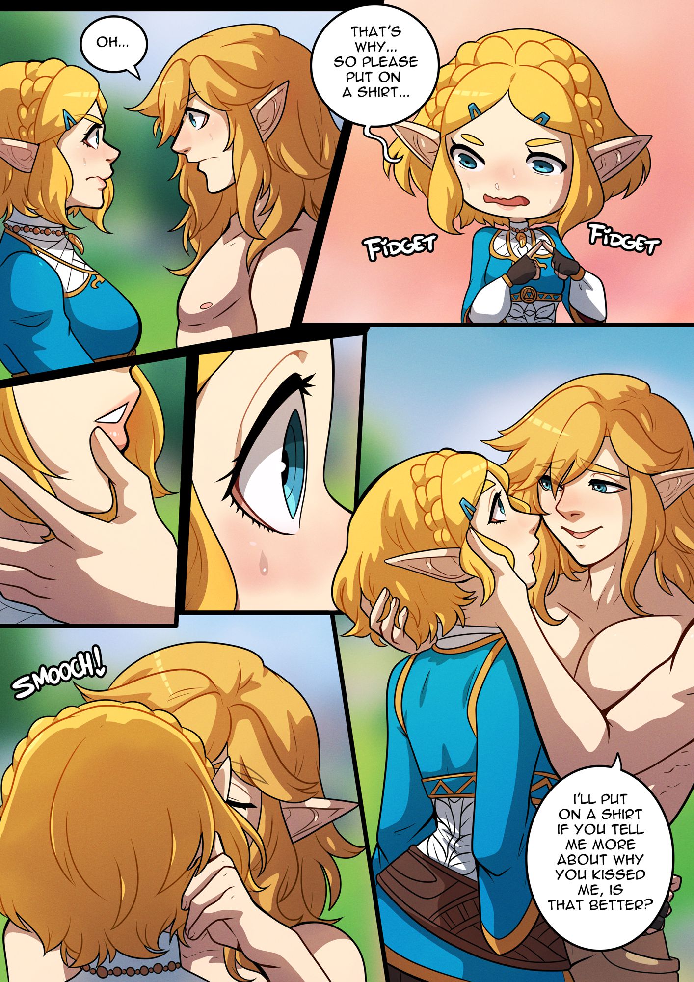 A Night With Zelda (The Legend of Zelda) [Kinkymation] 1 . A Night With Zelda - Chapter 1 (The Legend of Zelda) [Kinkymation] – page 6