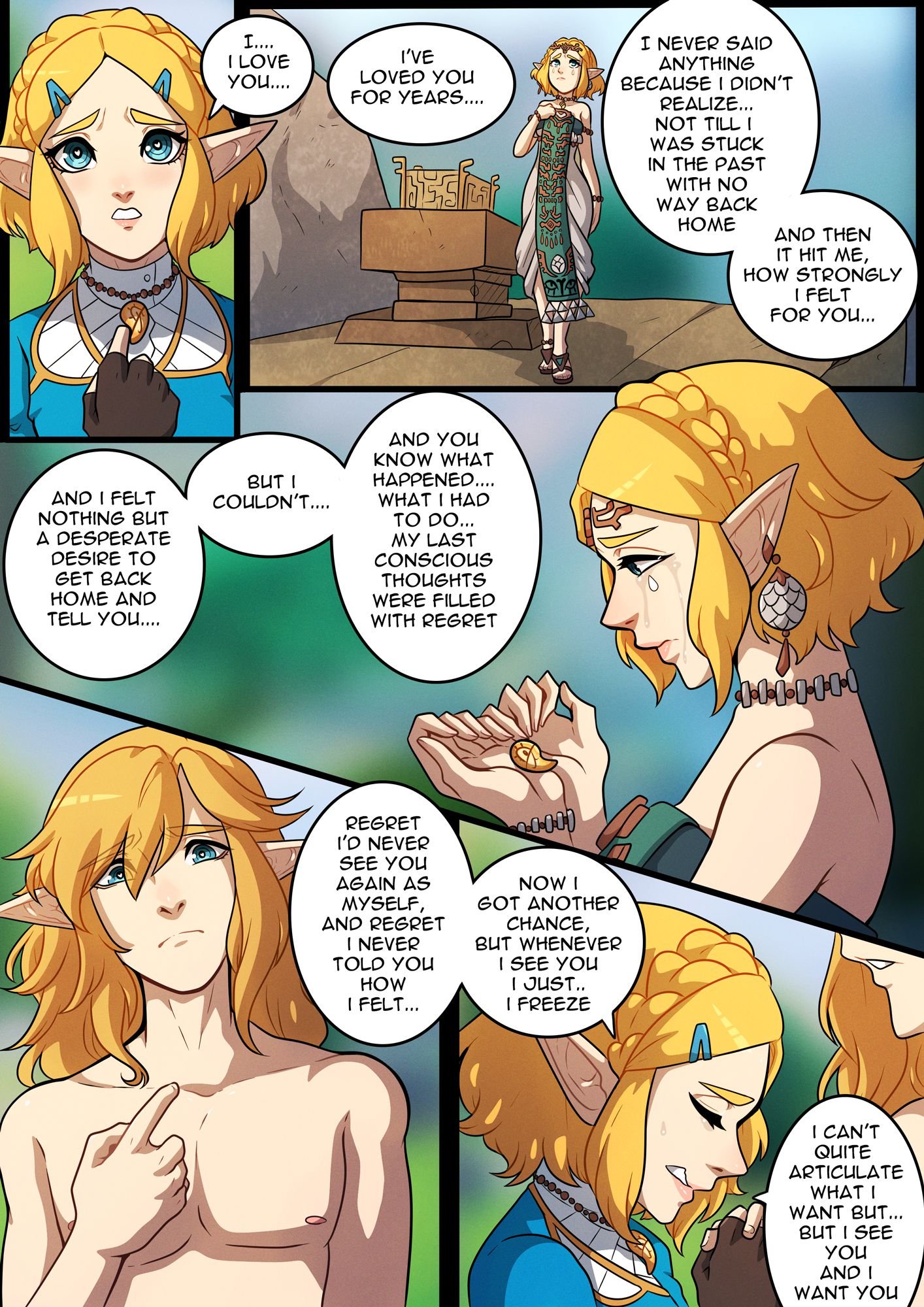 A Night With Zelda (The Legend of Zelda) [Kinkymation] 1 . A Night With Zelda - Chapter 1 (The Legend of Zelda) [Kinkymation] – page 7