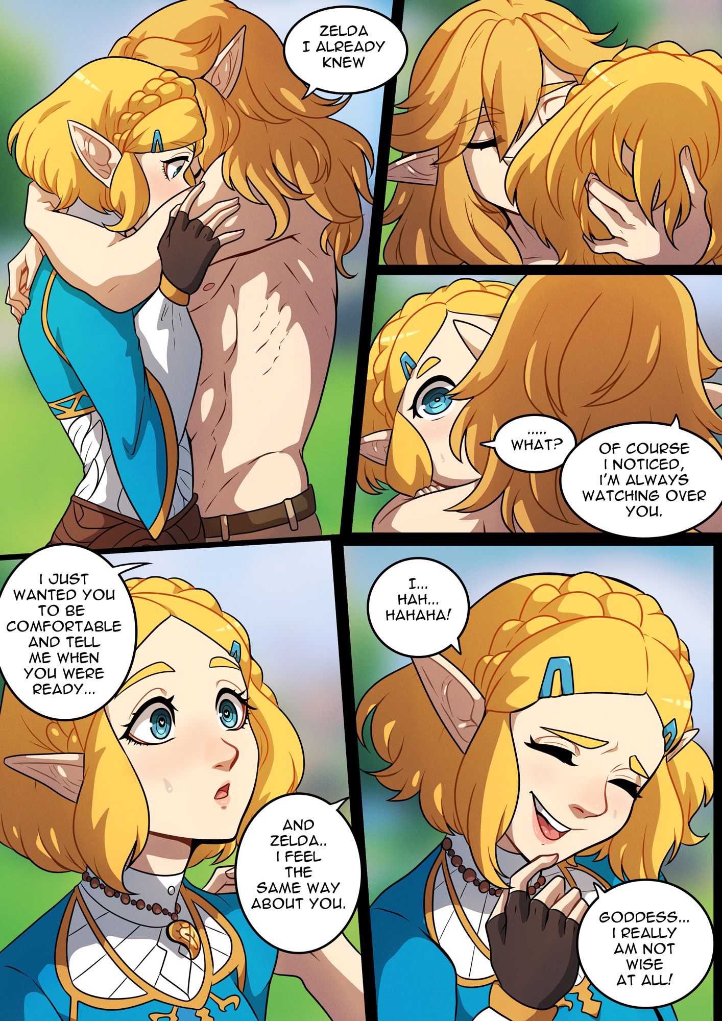 A Night With Zelda (The Legend of Zelda) [Kinkymation] 1 . A Night With Zelda - Chapter 1 (The Legend of Zelda) [Kinkymation] – page 8