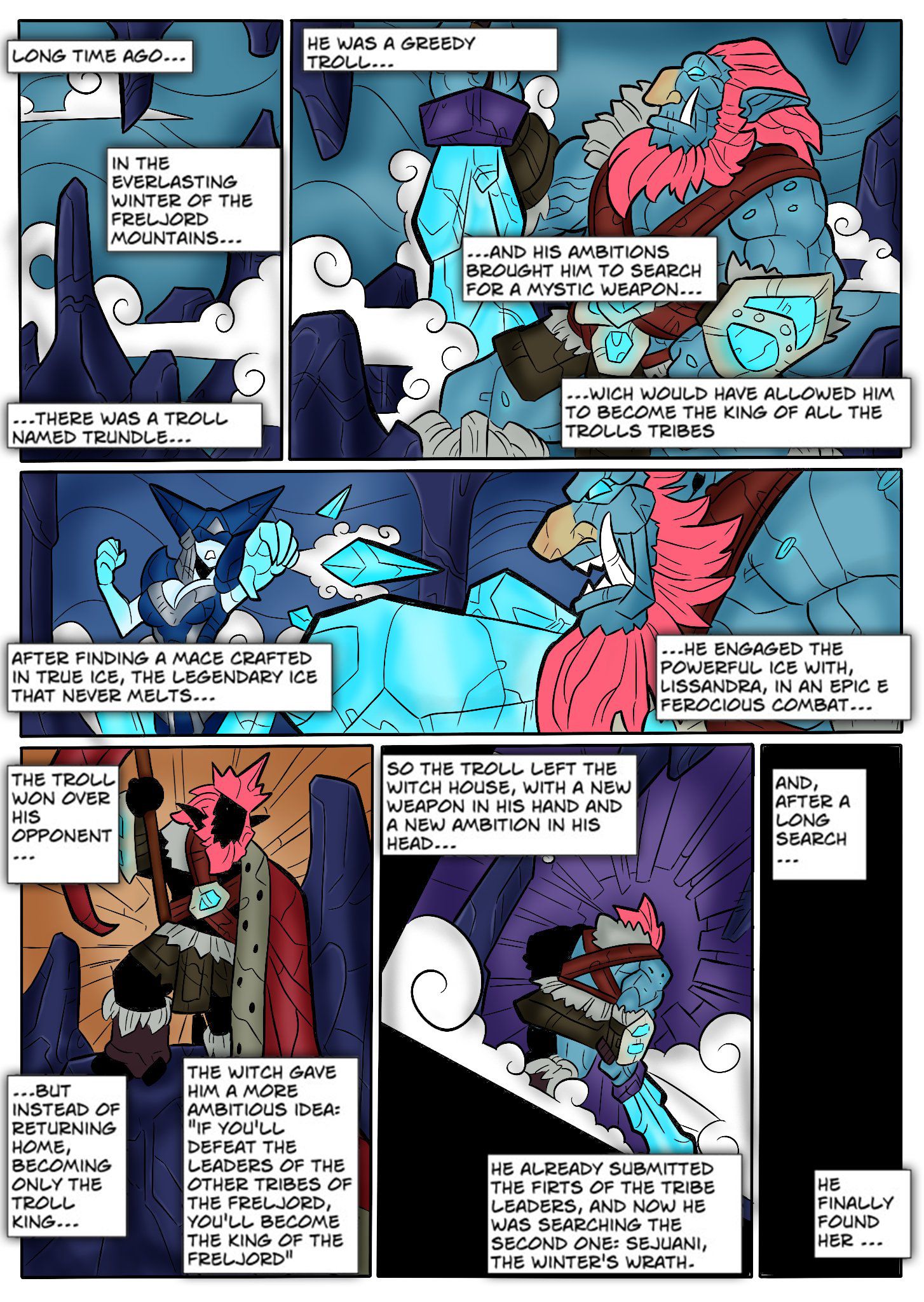 Tales of the Troll King (League of Legends) [MAD-Project] 1-3 . Tales of the Troll King - Colorized - Chapter 1 (League of Legends) [MAD-Project] – page 20