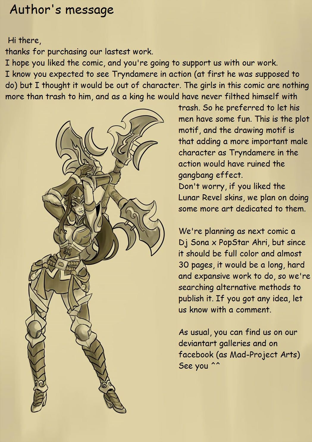 Warring Bitches (League of Legends) [MAD-Project] 1 . Warring Bitches - Chapter 1 (League of Legends) [MAD-Project] – page 12