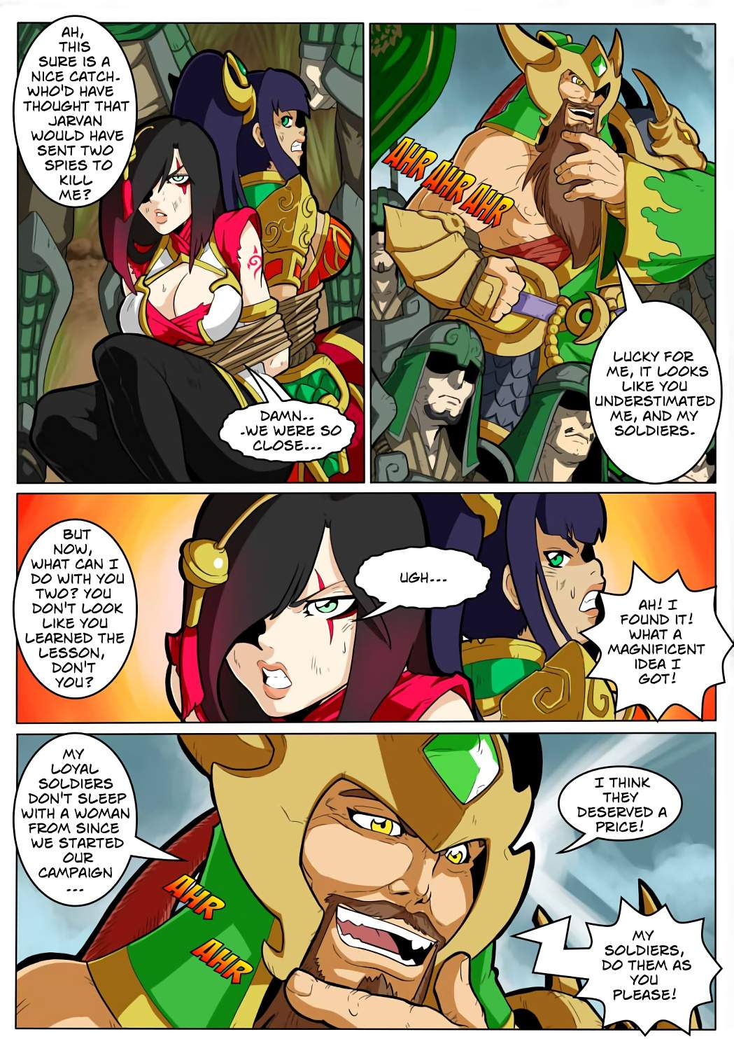Warring Bitches (League of Legends) [MAD-Project] 1 . Warring Bitches - Chapter 1 (League of Legends) [MAD-Project] – page 2