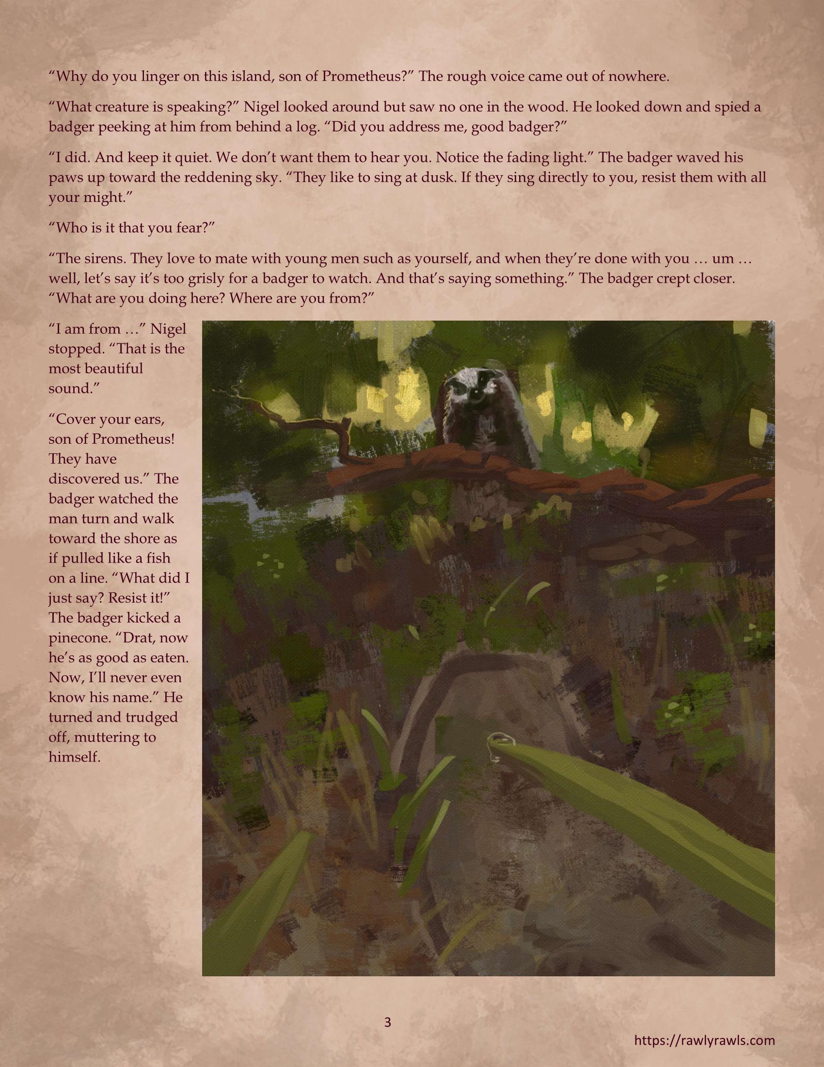 The Tiger, the Twins and the Missing Caravel [RawlyRawls , JustPumpkin] 2 . The Tiger, the Twins and the Missing Caravel - Chapter 2 [RawlyRawls , JustPumpkin] – page 3