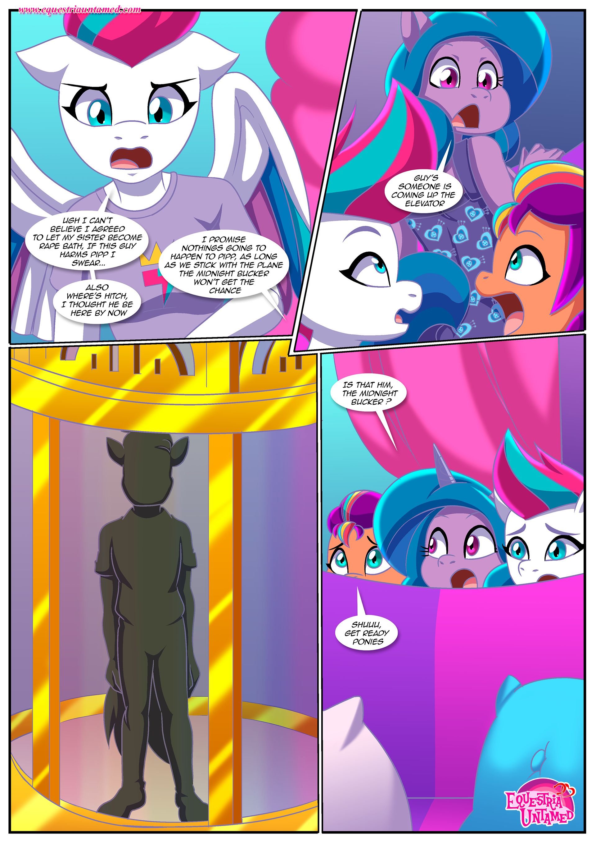 The Midnight Bucker (My Little Pony: A New Generation) [Palcomix] 1 . The Midnight Bucker - Chapter 1 (My Little Pony: A New Generation) [Palcomix] – page 8