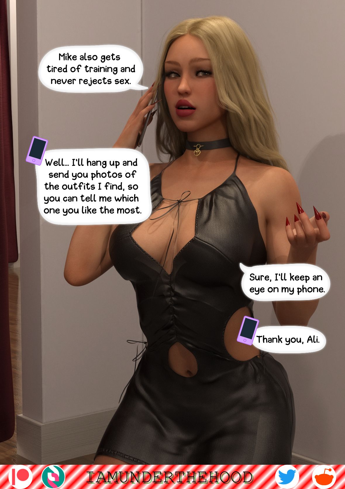 Comics [Under The Hood] Stacy’s Xmas Present - [Under The Hood] – page 4