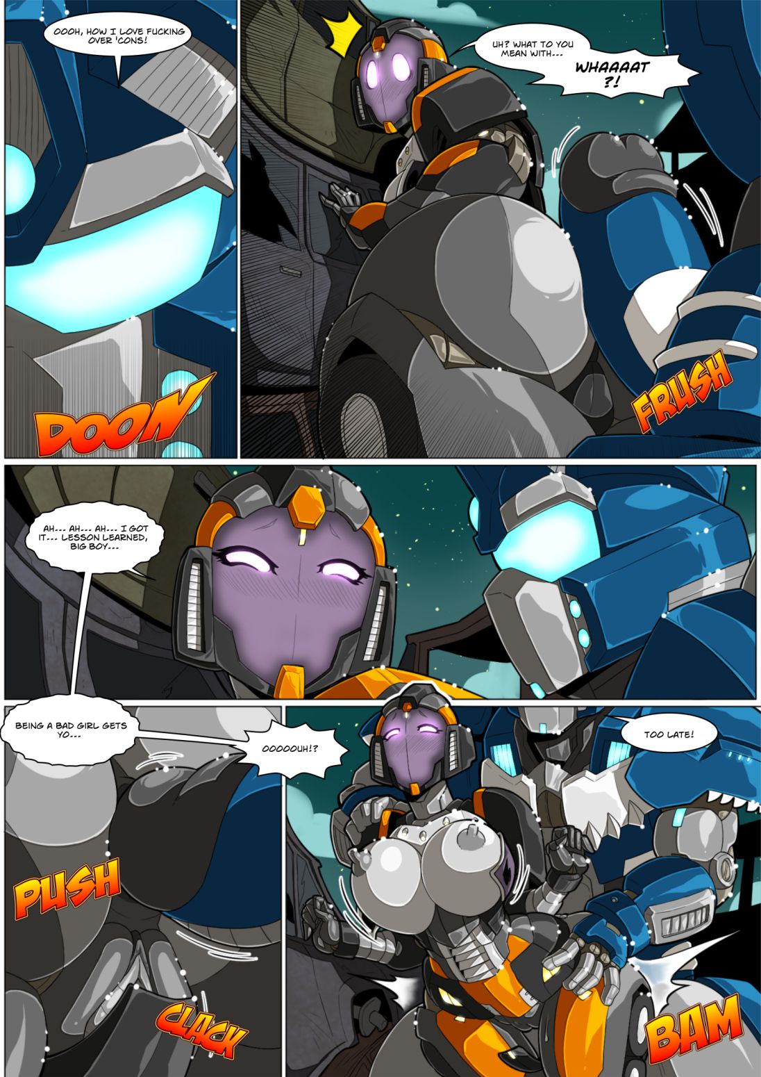 Black Betty vs FrostBites (Transformers) [MAD-Project] 1 . Black Betty vs FrostBites - Chapter 1 (Transformers) [MAD-Project] – page 2