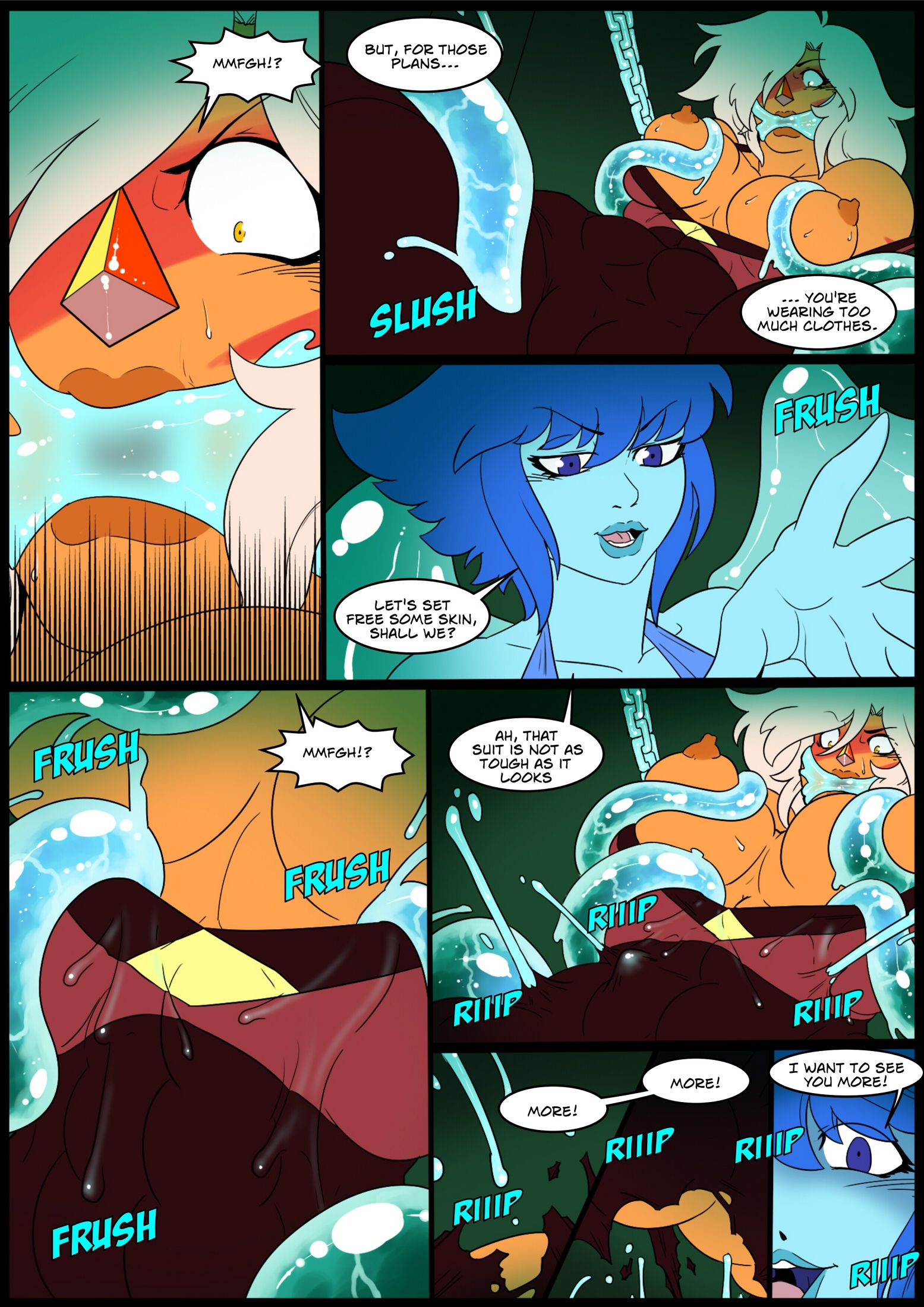 Waterfall (Steven Universe) [MAD-Project] 1 . Waterfall - Chapter 1(Steven Universe) [MAD-Project] – page 8