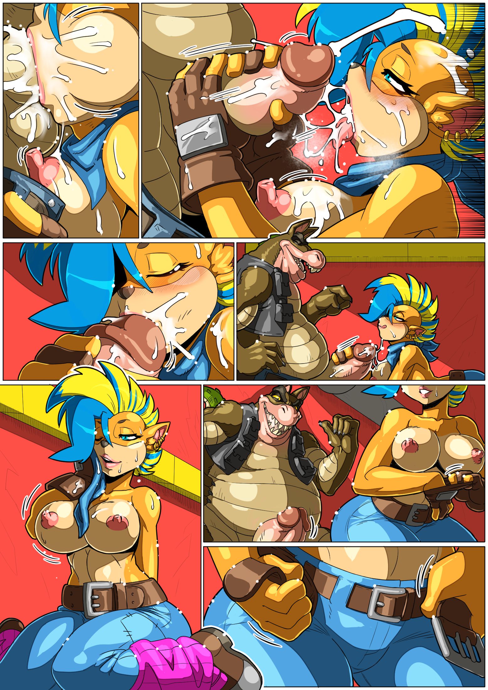 Spicy Food (Crash Bandicoot) [MAD-Project] 1 . Spicy Food - Chapter 1 (Crash Bandicoot) [MAD-Project] – page 21