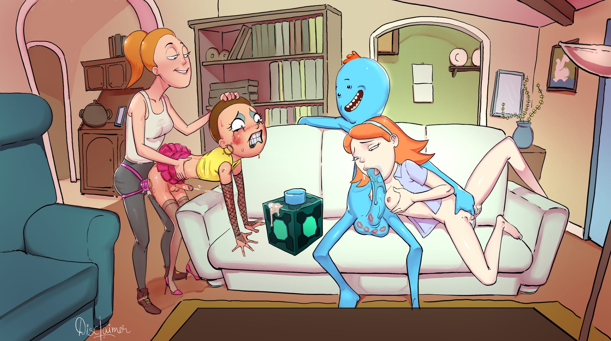 Untitled Morty Commission [Disclaimer] 1 . Untitled Morty Commission - Chapter 1 [Disclaimer] – page 1