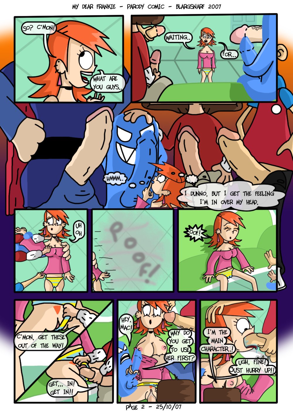 My Dear Frankie (Foster’s Home For Imaginary Friends) [Blargsnarf] 1 . My Dear Frankie - Chapter 1 (Foster's Home For Imaginary Friends) [Blargsnarf] – page 2