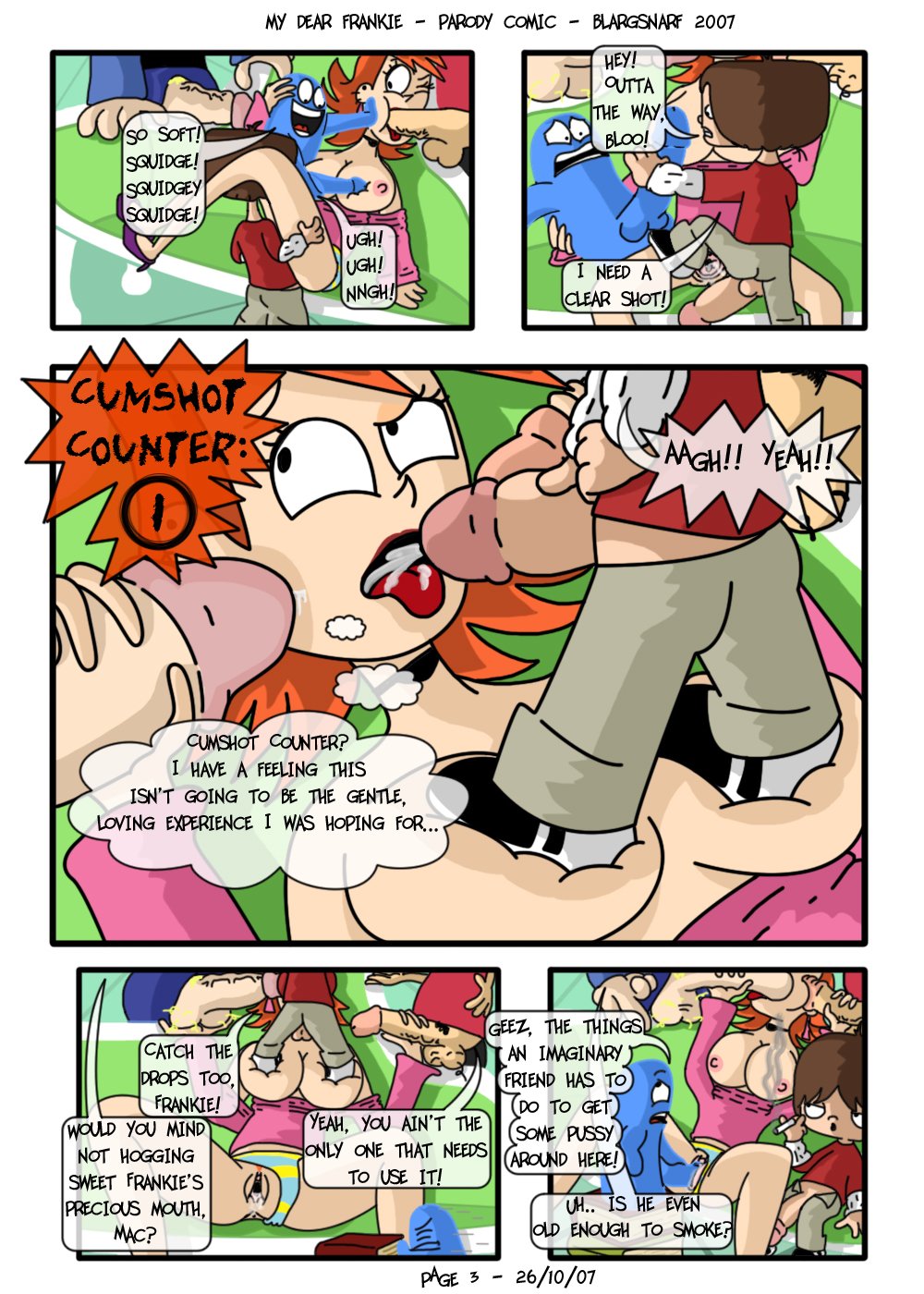 My Dear Frankie (Foster’s Home For Imaginary Friends) [Blargsnarf] 1 . My Dear Frankie - Chapter 1 (Foster's Home For Imaginary Friends) [Blargsnarf] – page 3