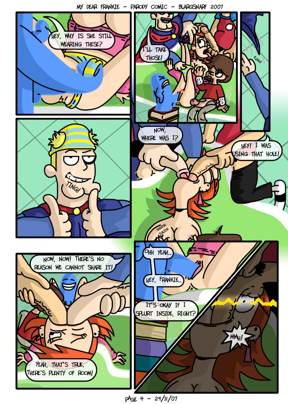 My Dear Frankie (Foster’s Home For Imaginary Friends) [Blargsnarf] 1 . My Dear Frankie - Chapter 1 (Foster's Home For Imaginary Friends) [Blargsnarf] – page 4