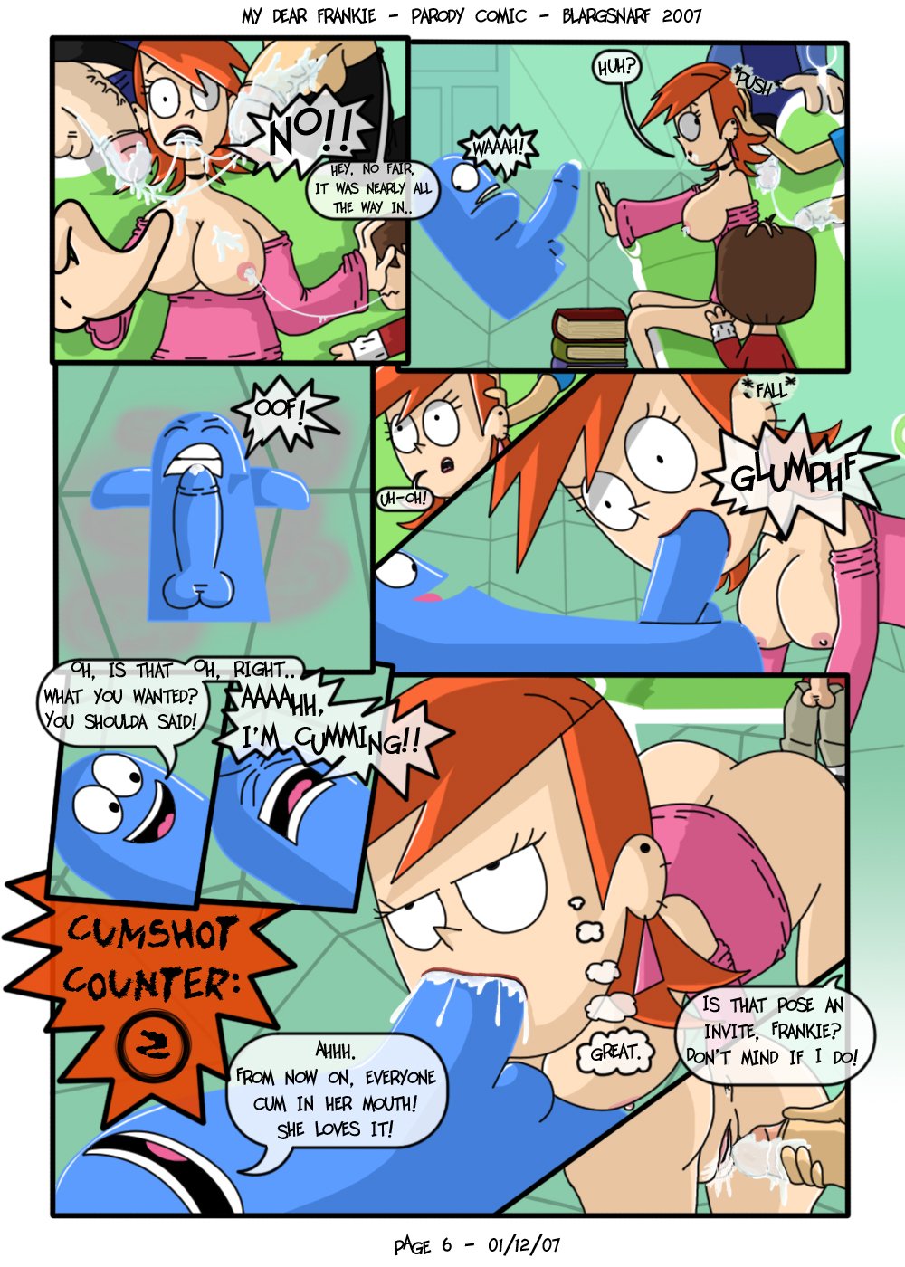 My Dear Frankie (Foster’s Home For Imaginary Friends) [Blargsnarf] 1 . My Dear Frankie - Chapter 1 (Foster's Home For Imaginary Friends) [Blargsnarf] – page 6