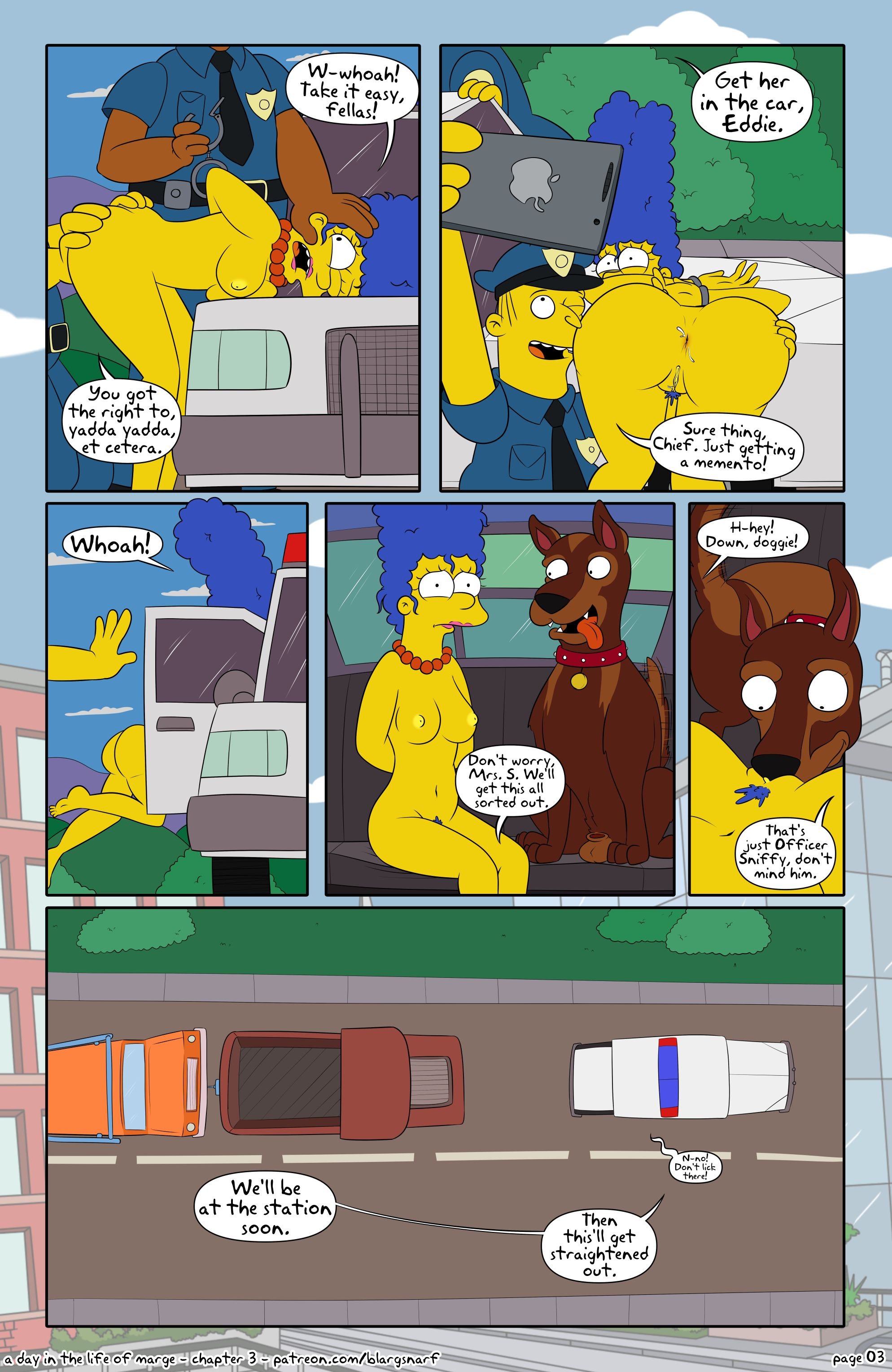 A Day in the Life of Marge (The Simpsons) [Blargsnarf] 3 . A Day in the Life of Marge - [ZOO]Chapter 3 (The Simpsons) [Blargsnarf] – page 3