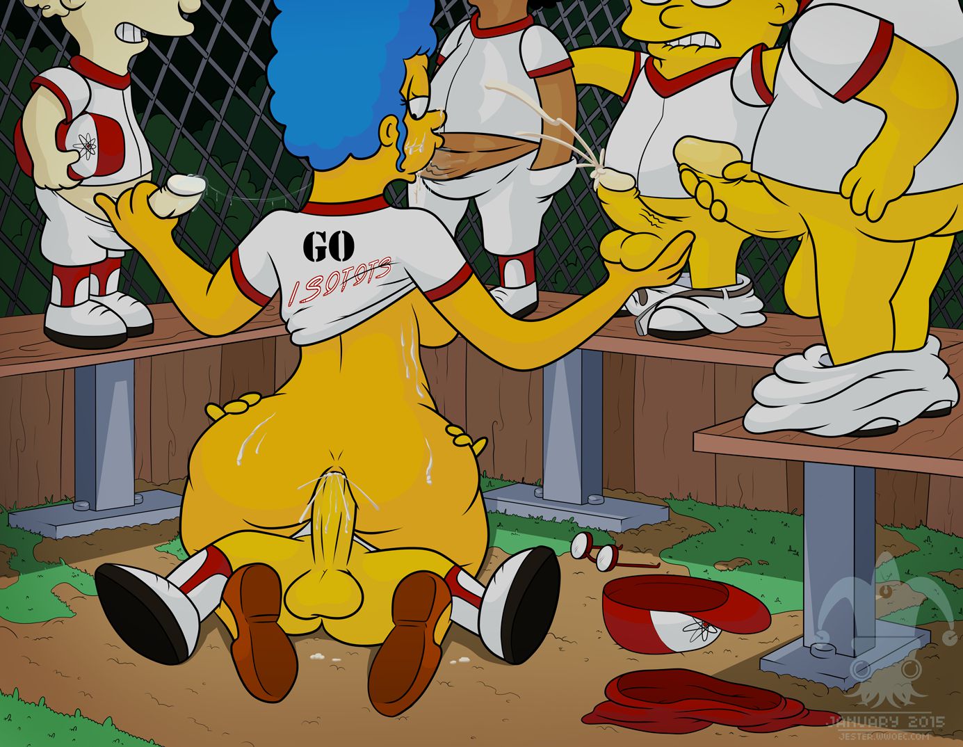A Day in the Life of Marge (The Simpsons) [Blargsnarf] 2 . A Day in the Life of Marge - Chapter 2 (The Simpsons) [Blargsnarf] – page 14