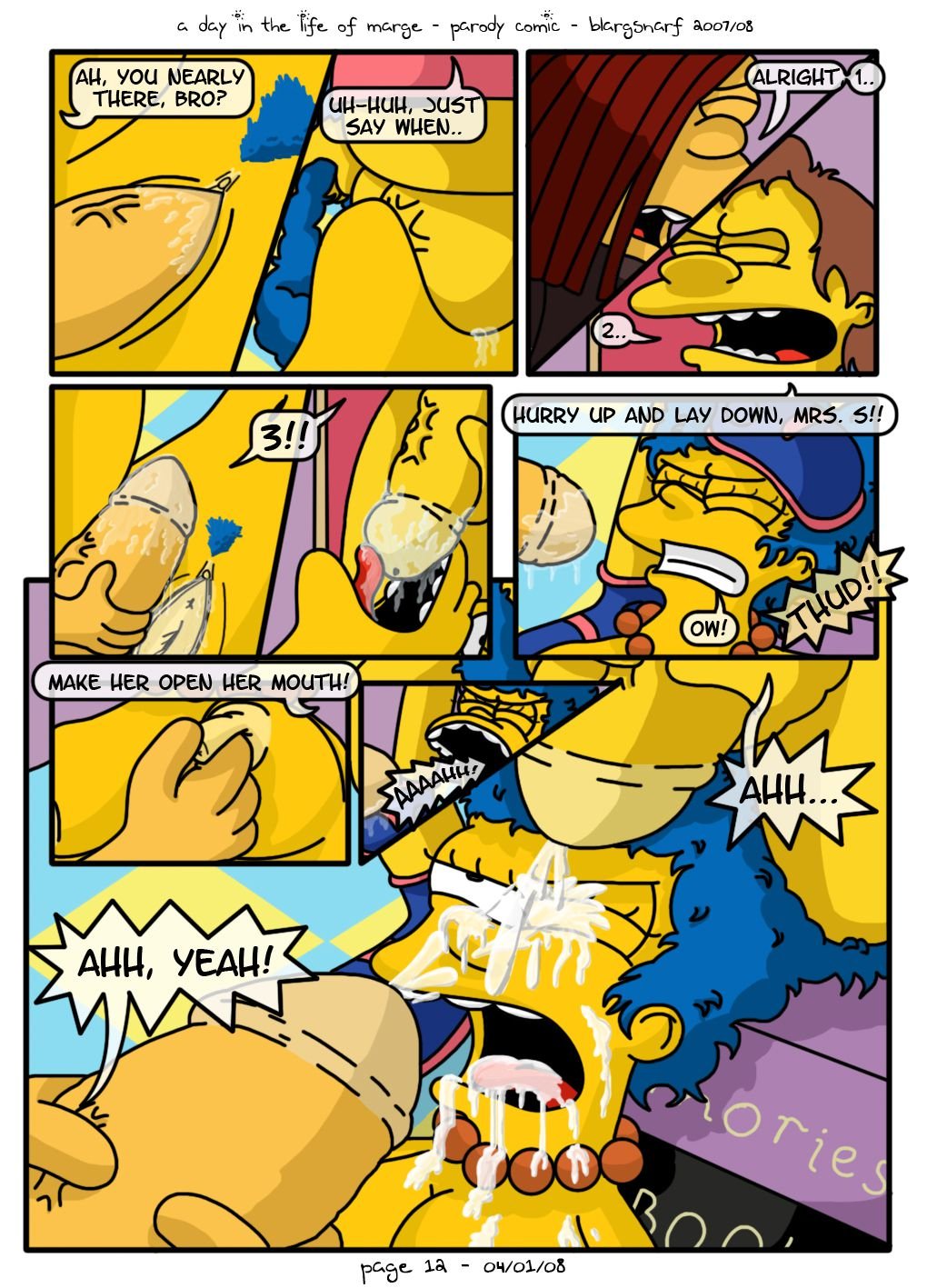 A Day in the Life of Marge (The Simpsons) [Blargsnarf] 1 . A Day in the Life of Marge - Chapter 1 (The Simpsons) [Blargsnarf] – page 13