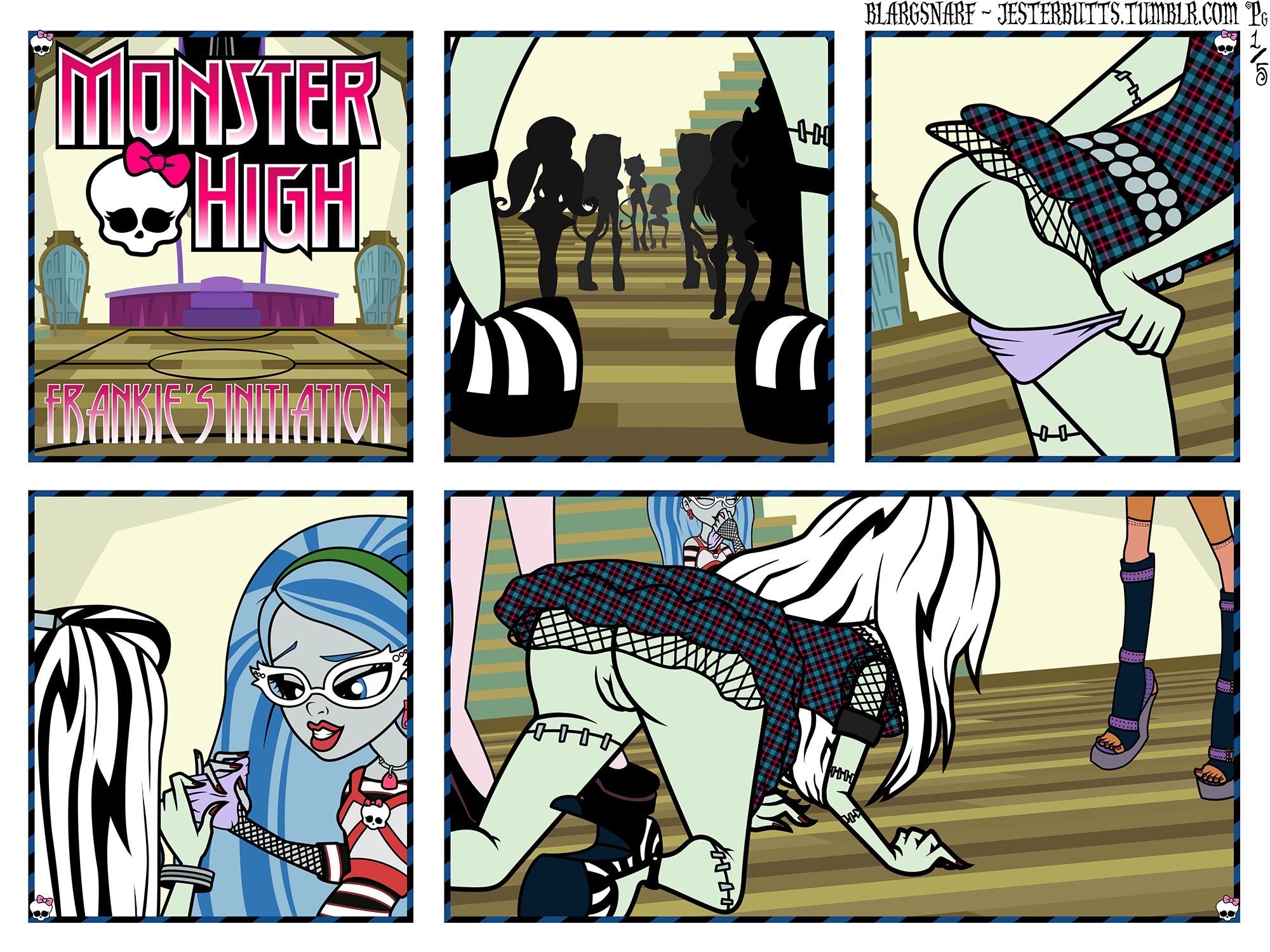Frankie’s Initiation (Monster High) [Blargsnarf] 1 . Frankie's Initiation - Chapter 1 (Monster High) [Blargsnarf] – page 1