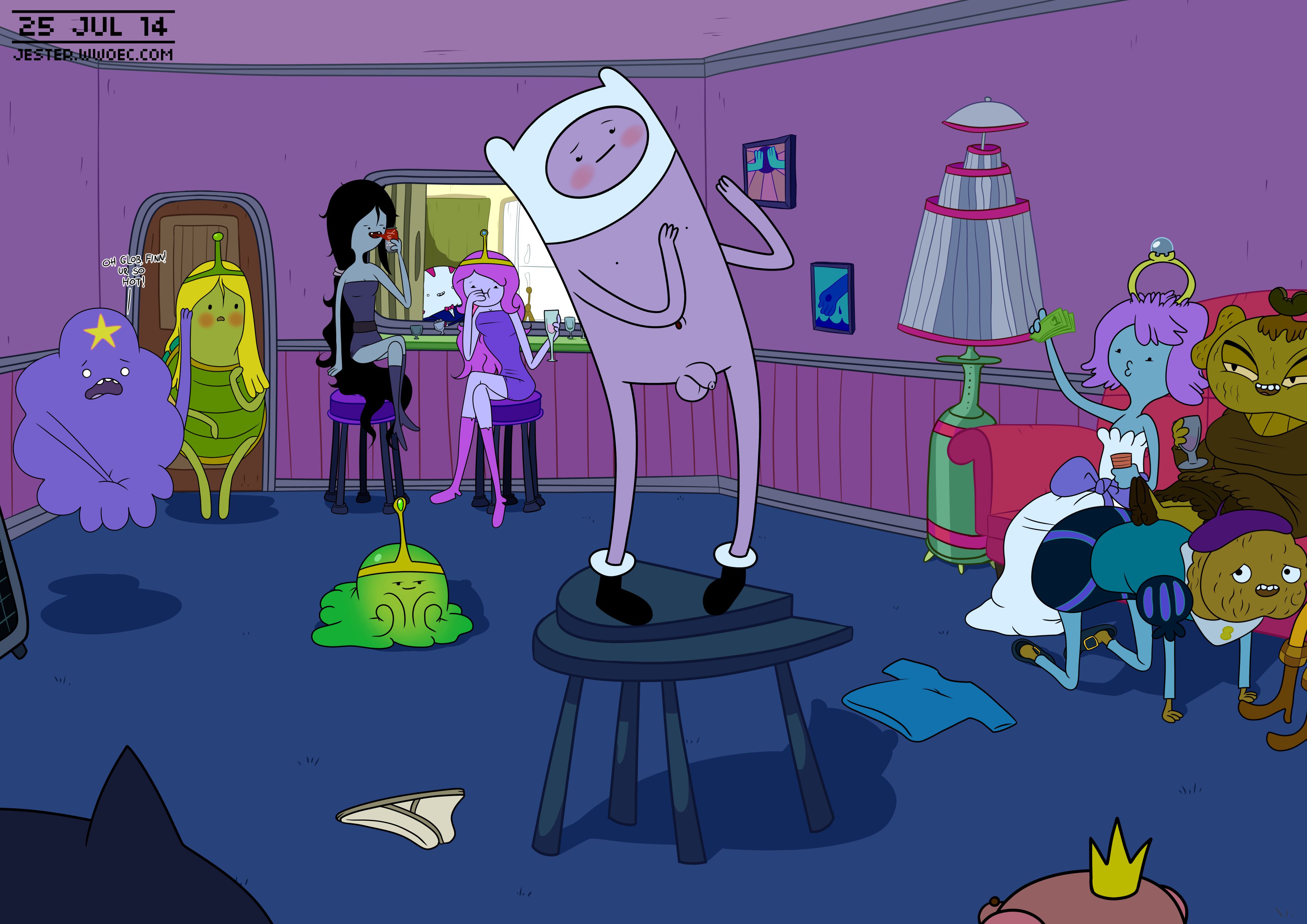 A Peg in a Finn Shaped Hole (Adventure Time) [Blargsnarf] 0 . Finn the Stripper Boy - (Adventure Time) [Blargsnarf] – page 1