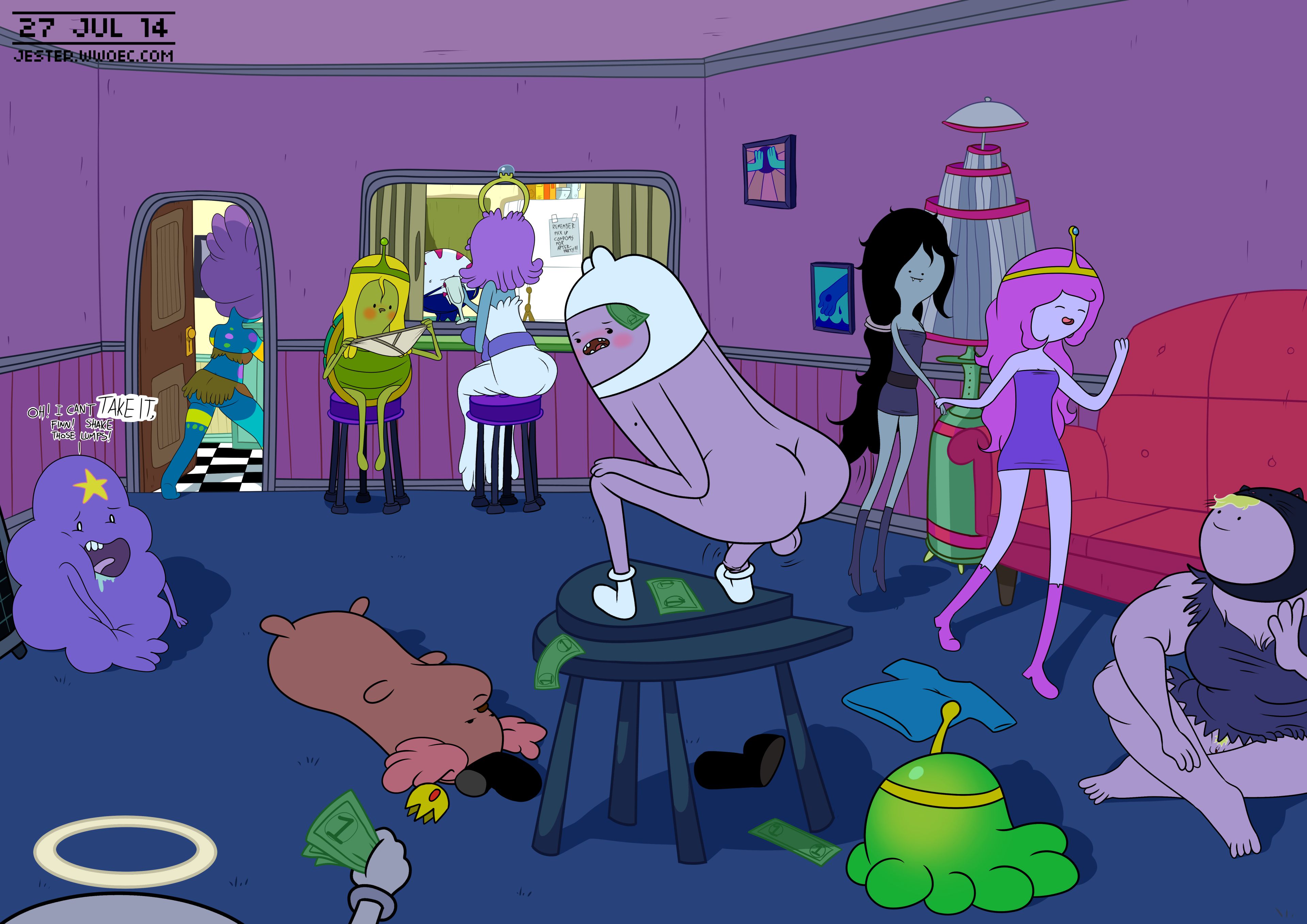 A Peg in a Finn Shaped Hole (Adventure Time) [Blargsnarf] 0 . Finn the Stripper Boy - (Adventure Time) [Blargsnarf] – page 2
