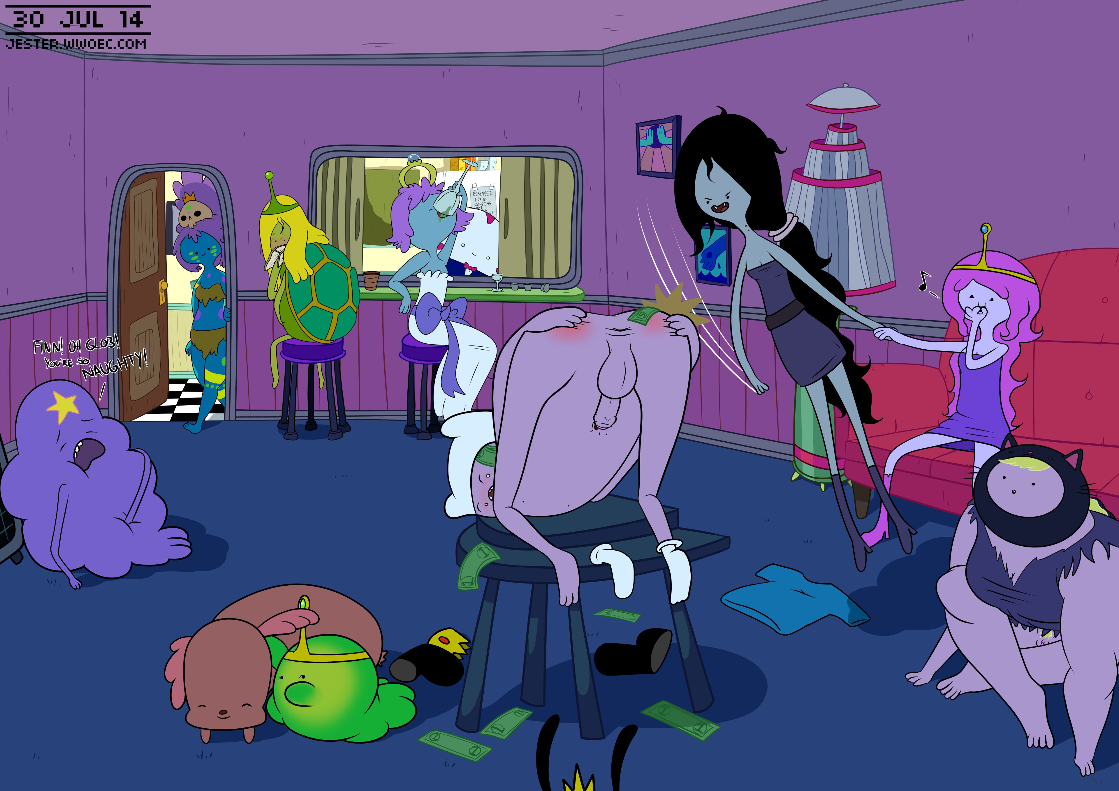 A Peg in a Finn Shaped Hole (Adventure Time) [Blargsnarf] 0 . Finn the Stripper Boy - (Adventure Time) [Blargsnarf] – page 3