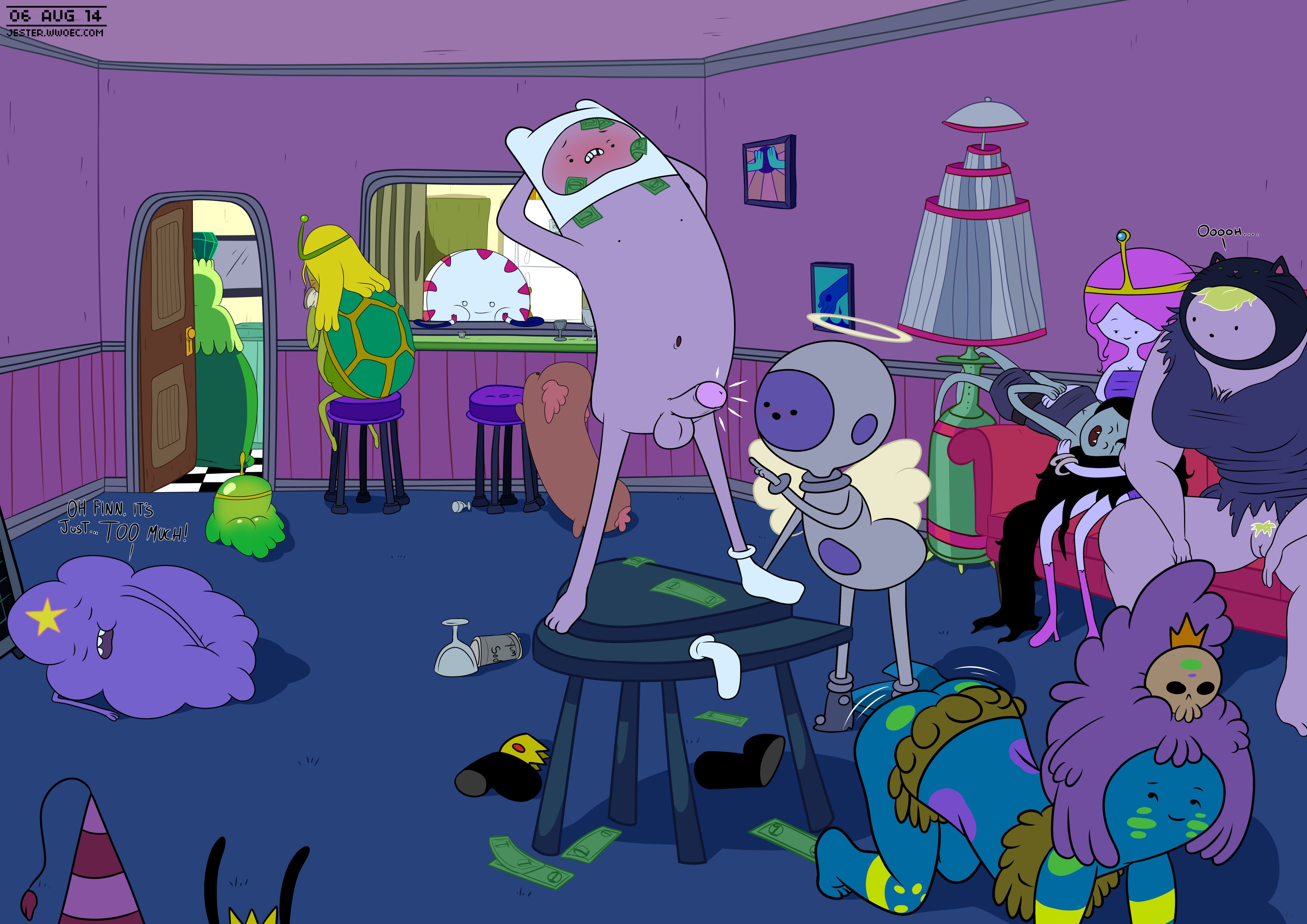A Peg in a Finn Shaped Hole (Adventure Time) [Blargsnarf] 0 . Finn the Stripper Boy - (Adventure Time) [Blargsnarf] – page 4