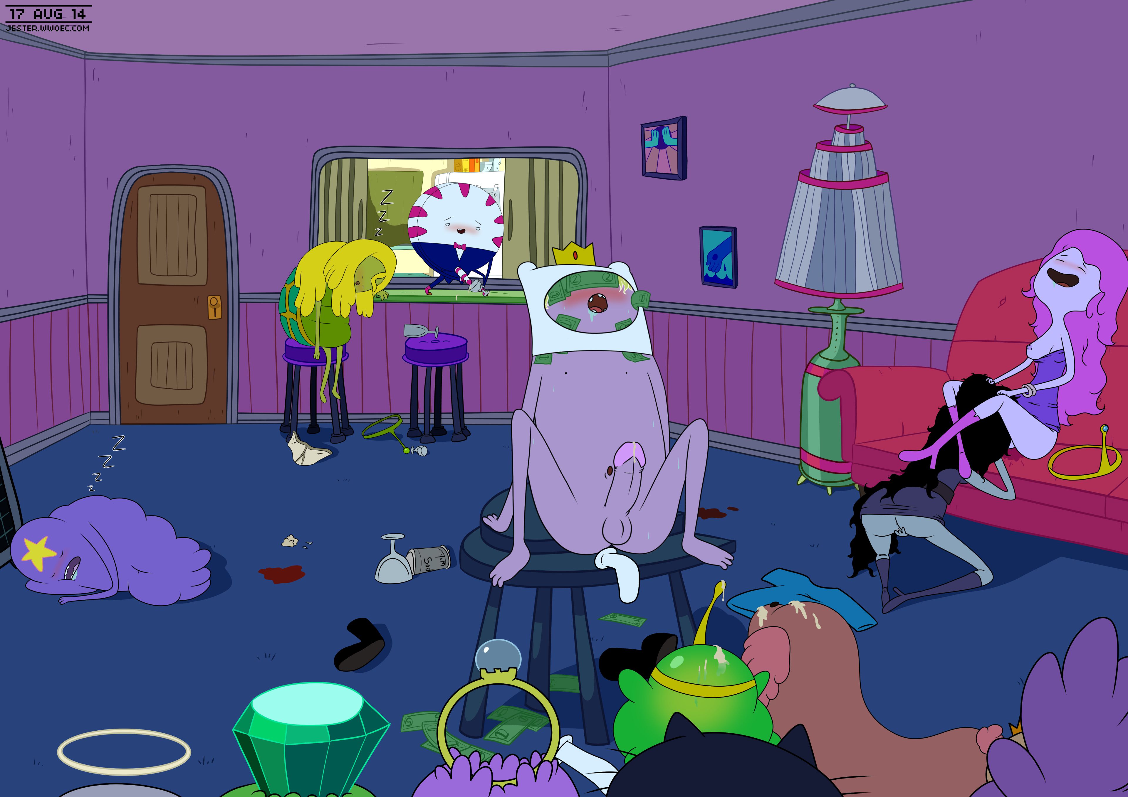 A Peg in a Finn Shaped Hole (Adventure Time) [Blargsnarf] 0 . Finn the Stripper Boy - (Adventure Time) [Blargsnarf] – page 8